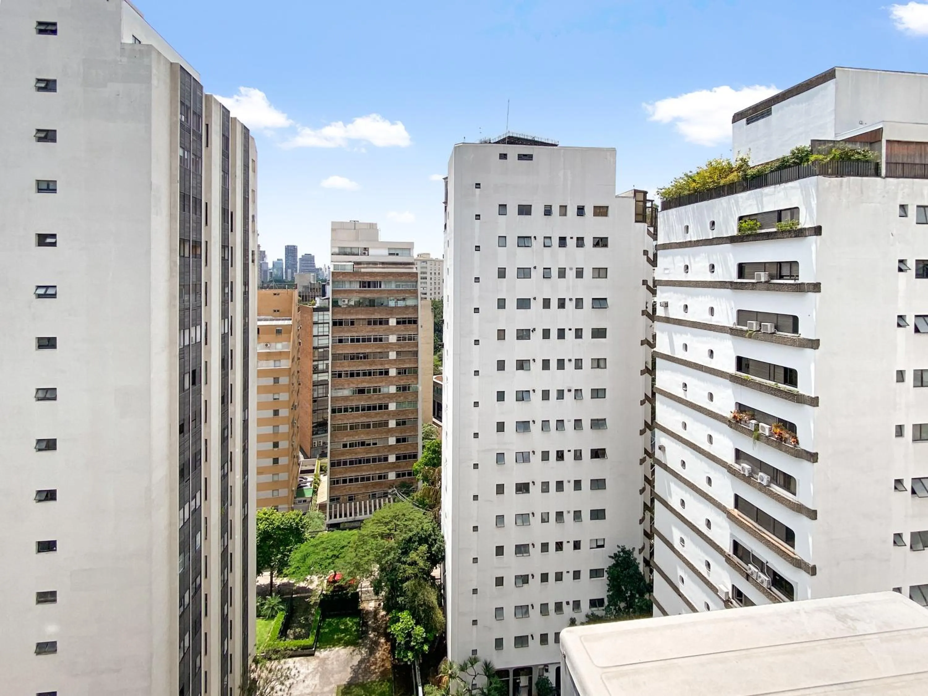 Bird's eye view in Hotel Corporativo na Faria Lima