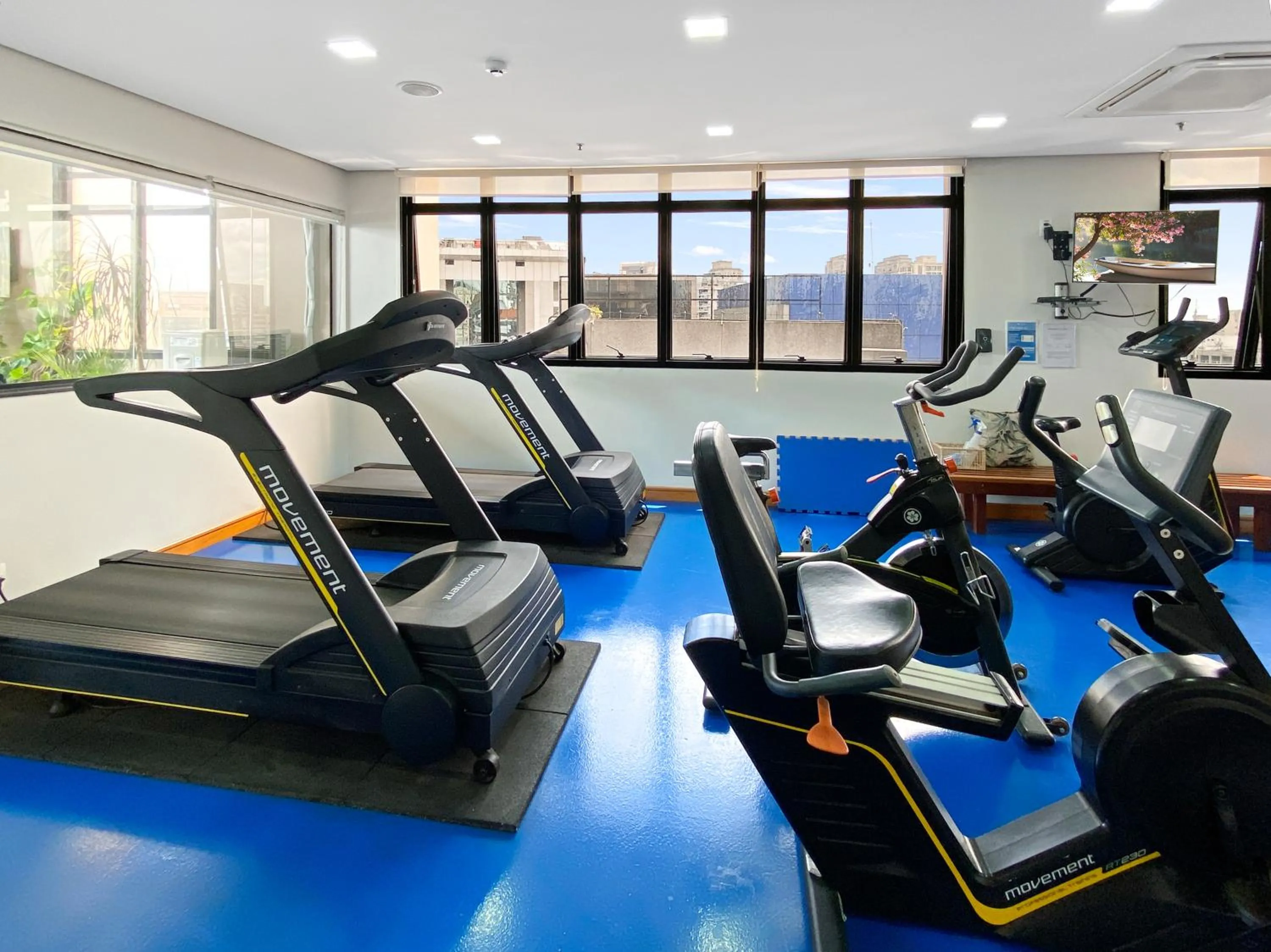 Fitness centre/facilities in Hotel Corporativo na Faria Lima