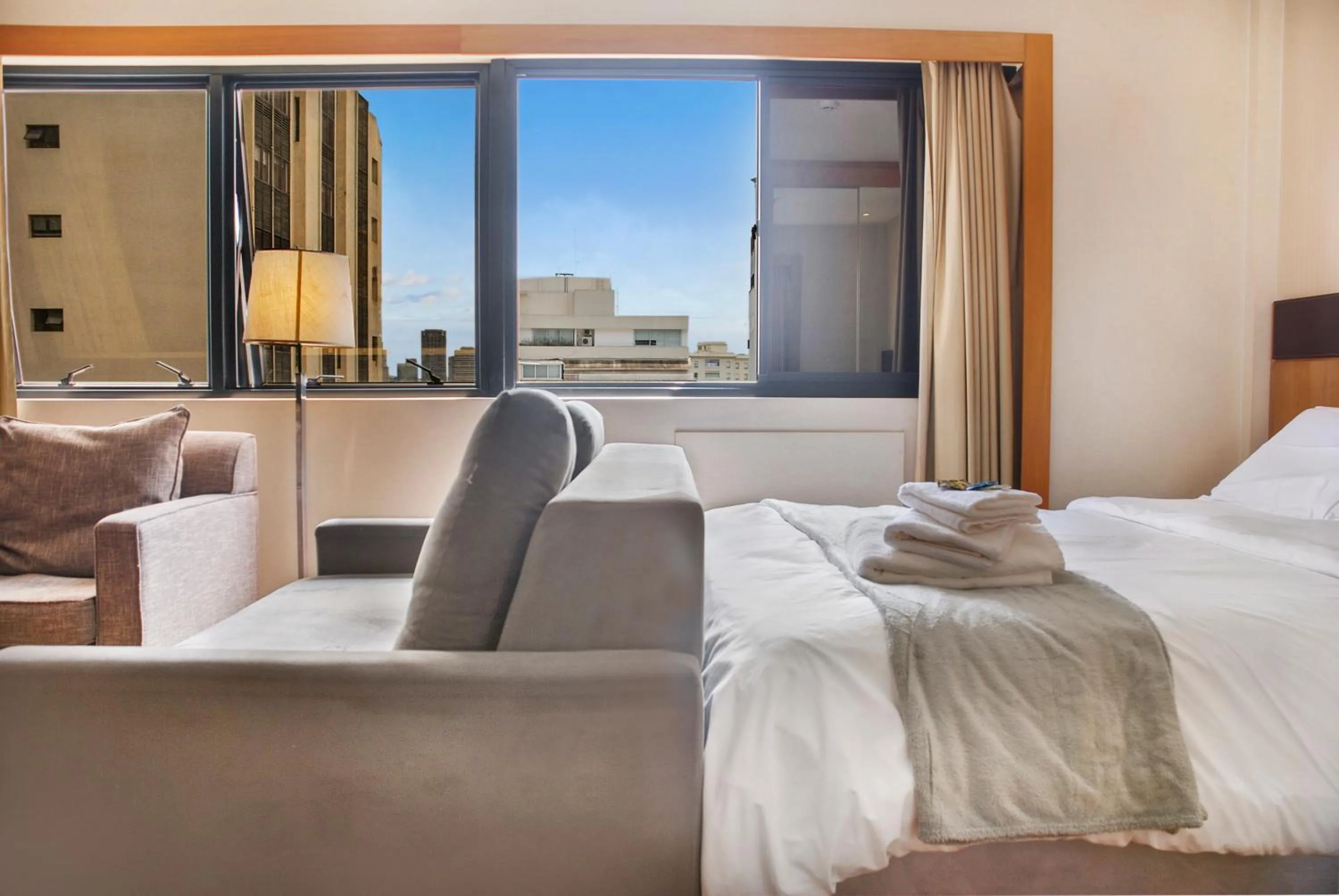 Bed in Hotel Corporativo na Faria Lima