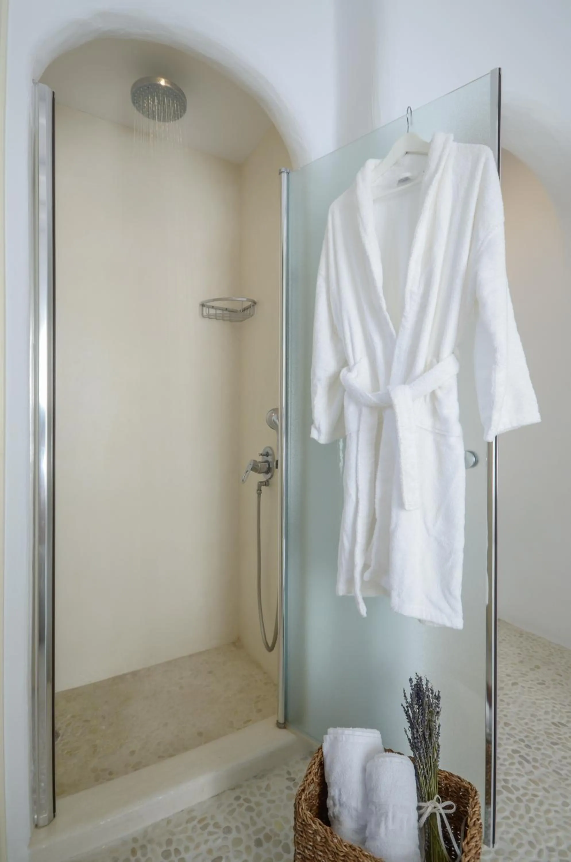 Shower in Galini Hotel