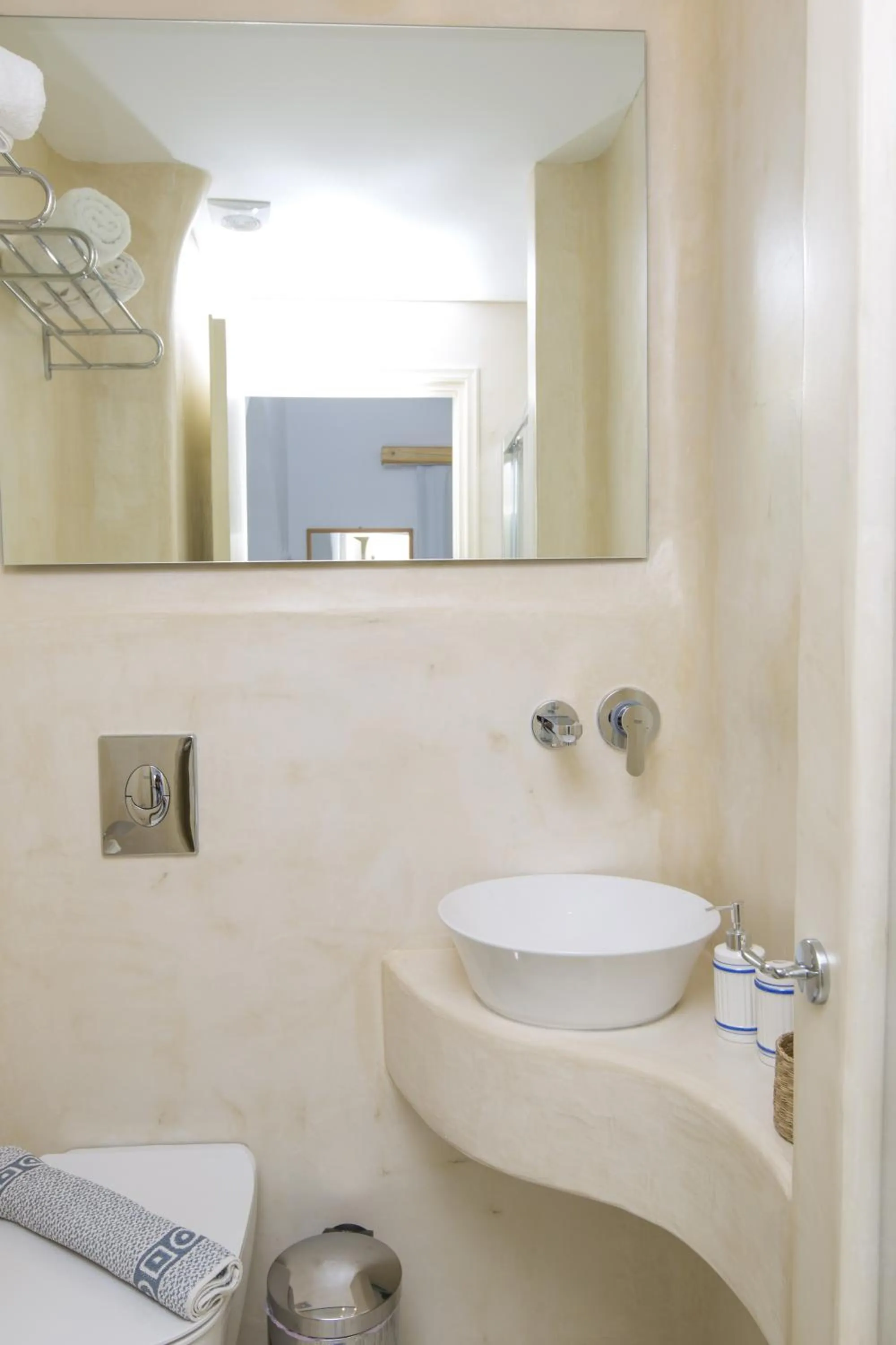 Bathroom in Galini Hotel