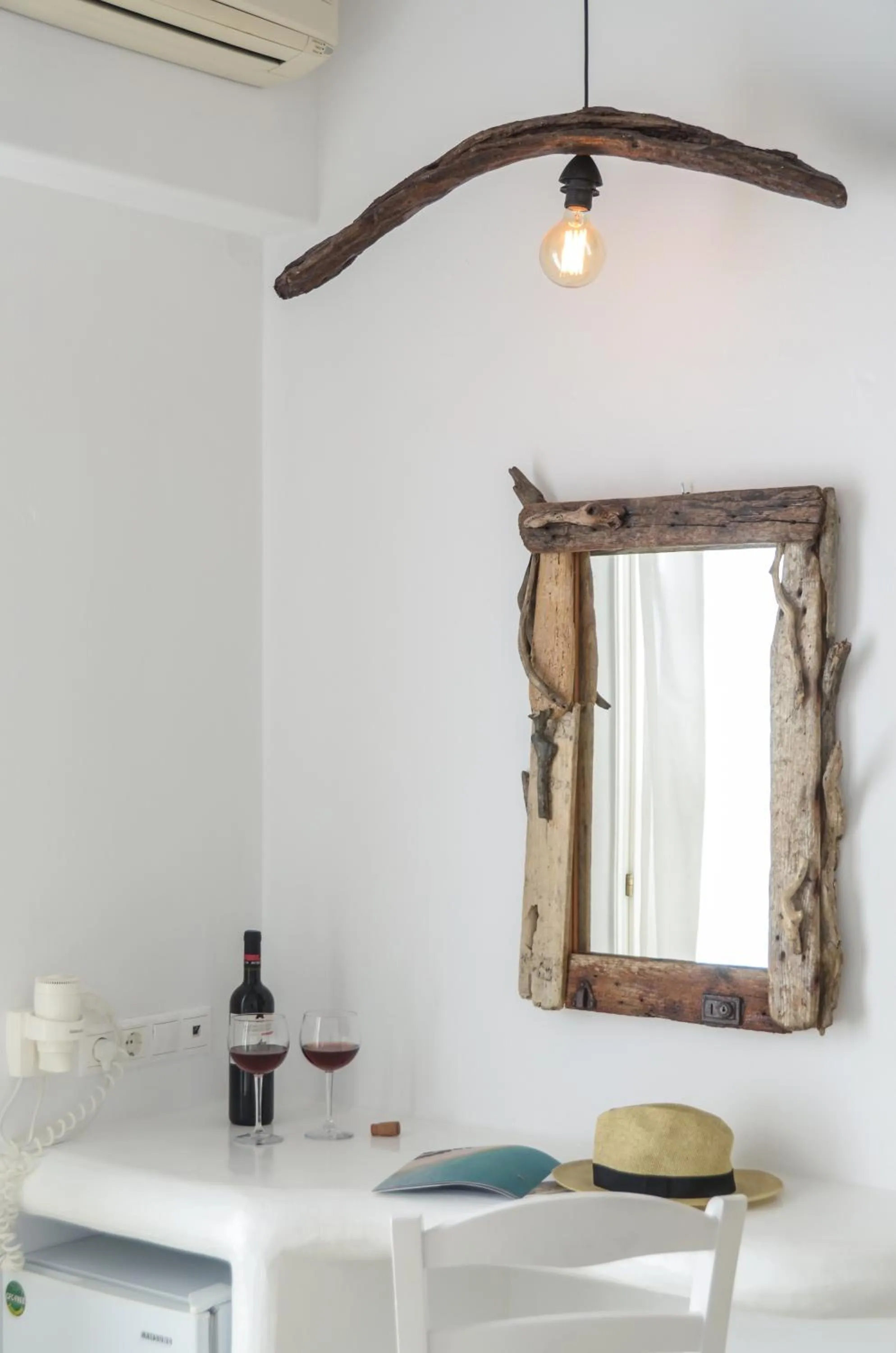 Seating area in Galini Hotel