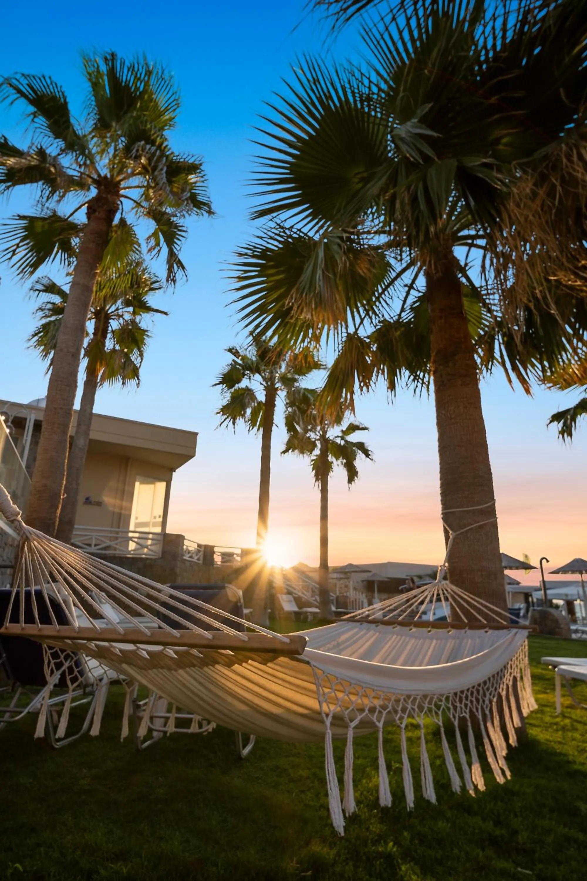 Garden view in Aeolos Beach Resort