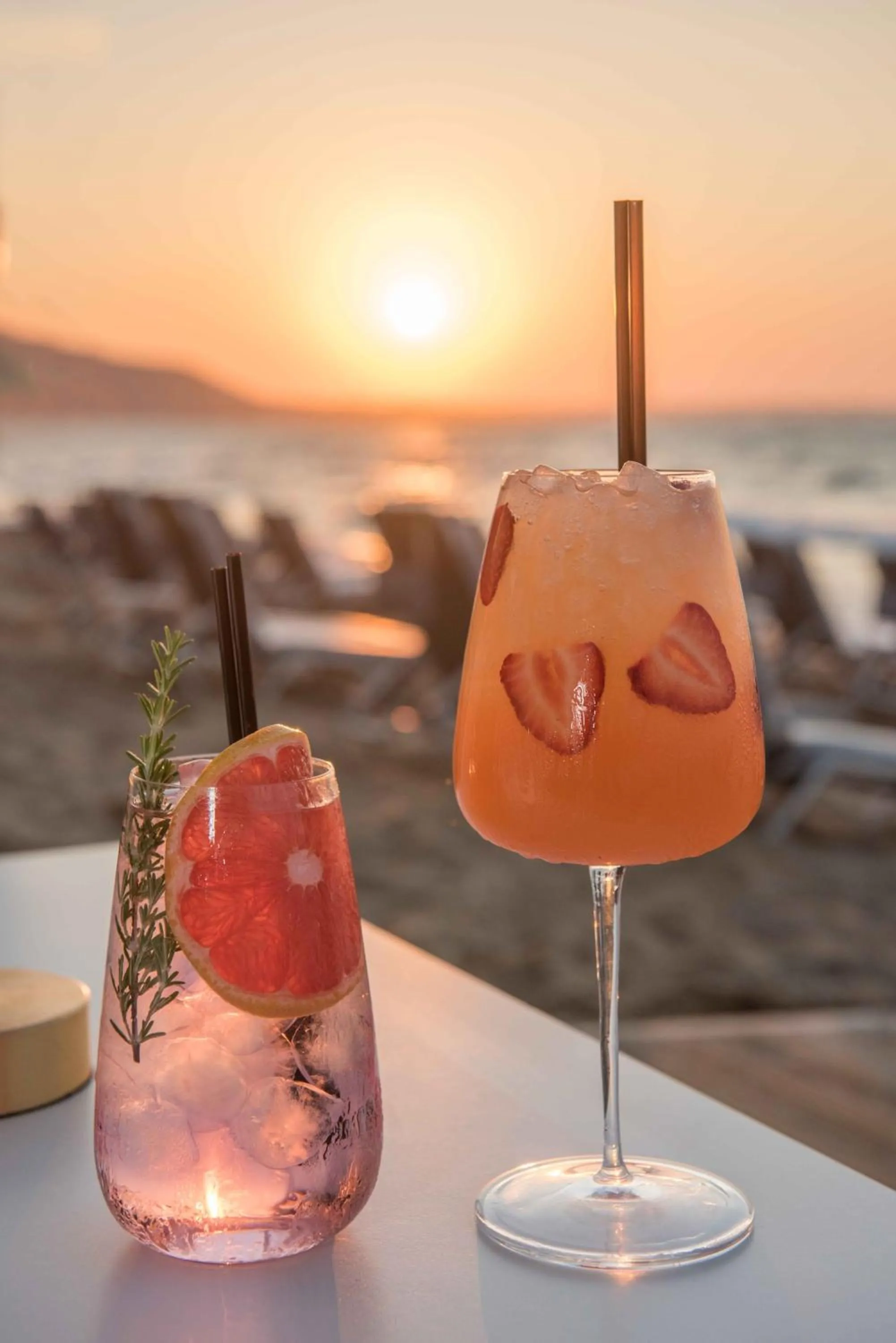 Drinks in Aeolos Beach Resort