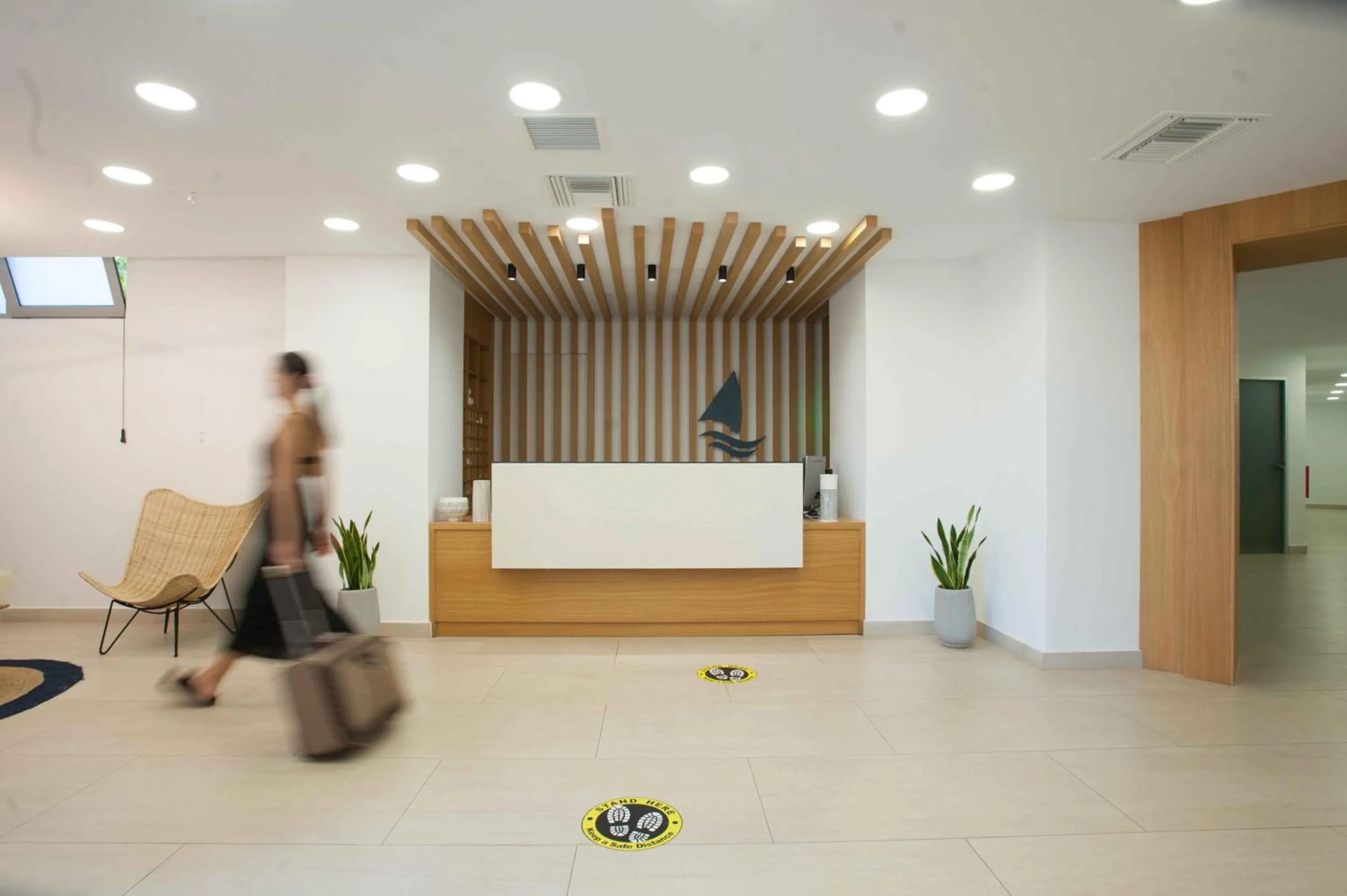 Lobby or reception in Aeolos Beach Resort