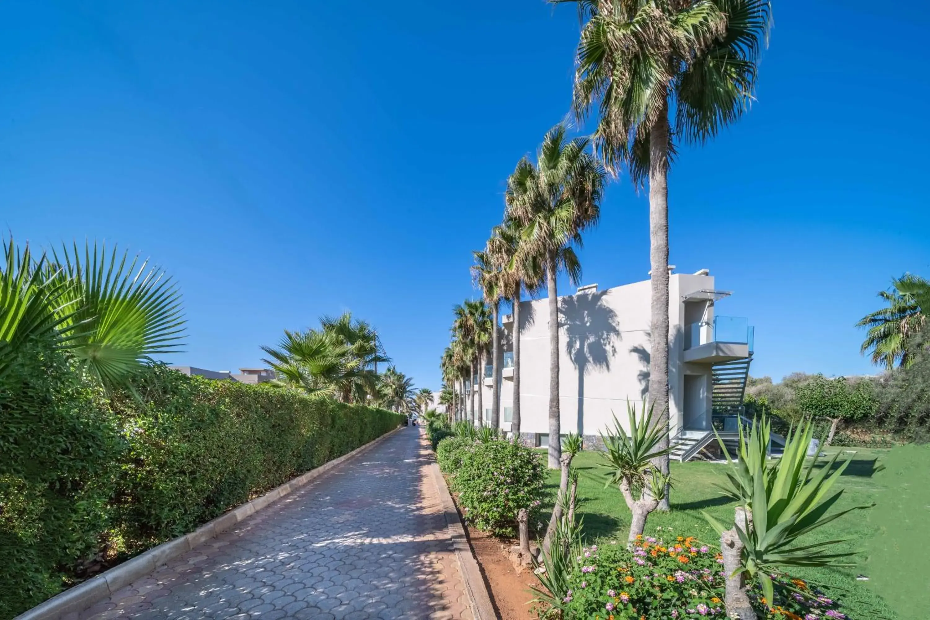 Property building in Aeolos Beach Resort Property building in Aeolos Beach Resort