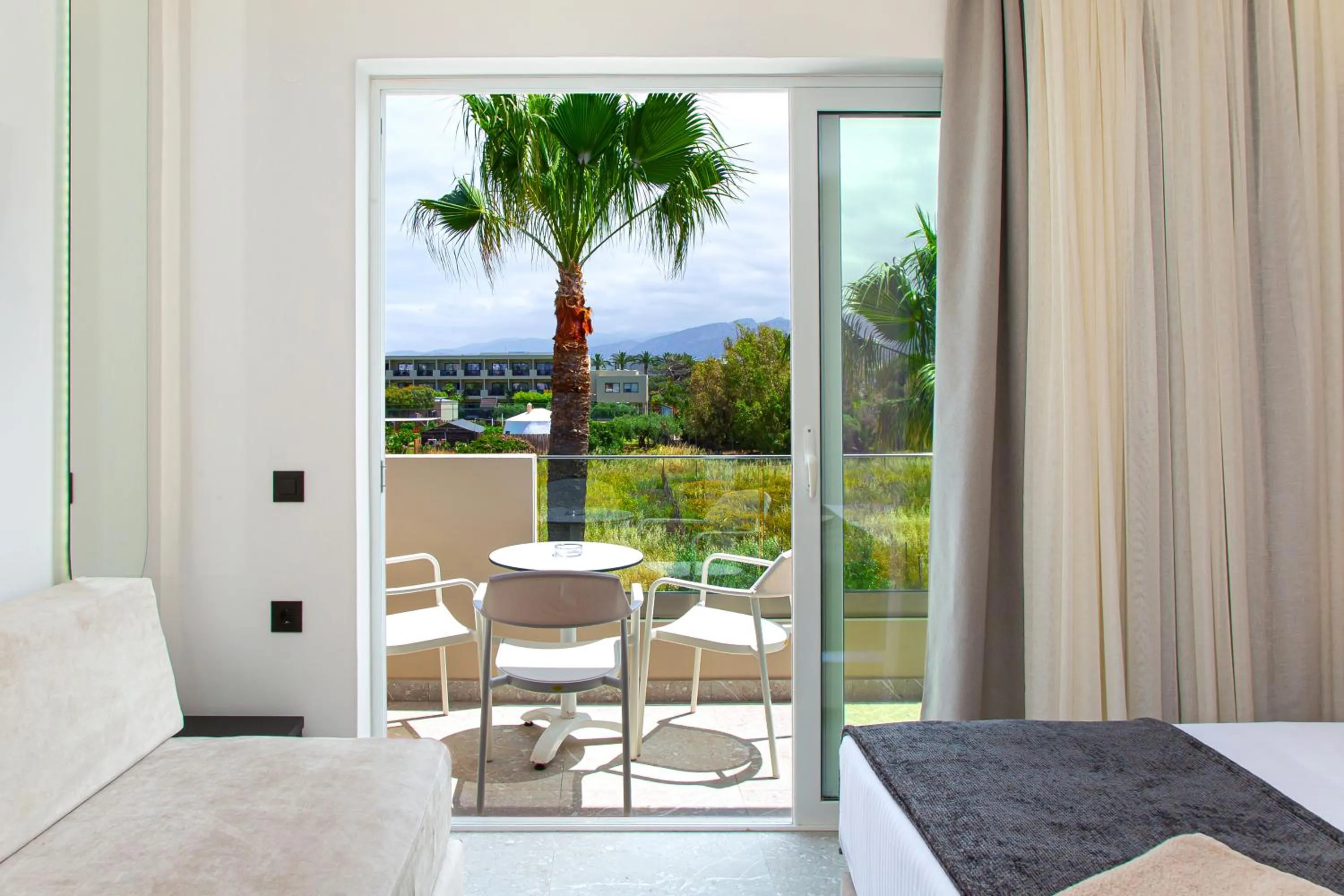 Balcony/Terrace in Aeolos Beach Resort