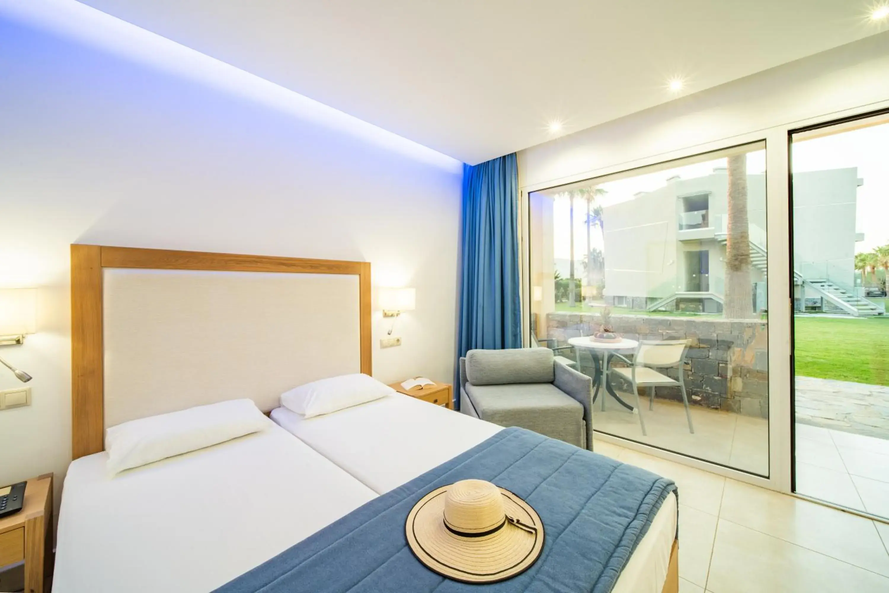 Photo of the whole room, Bed in Aeolos Beach Resort Photo of the whole room, Bed in Aeolos Beach Resort