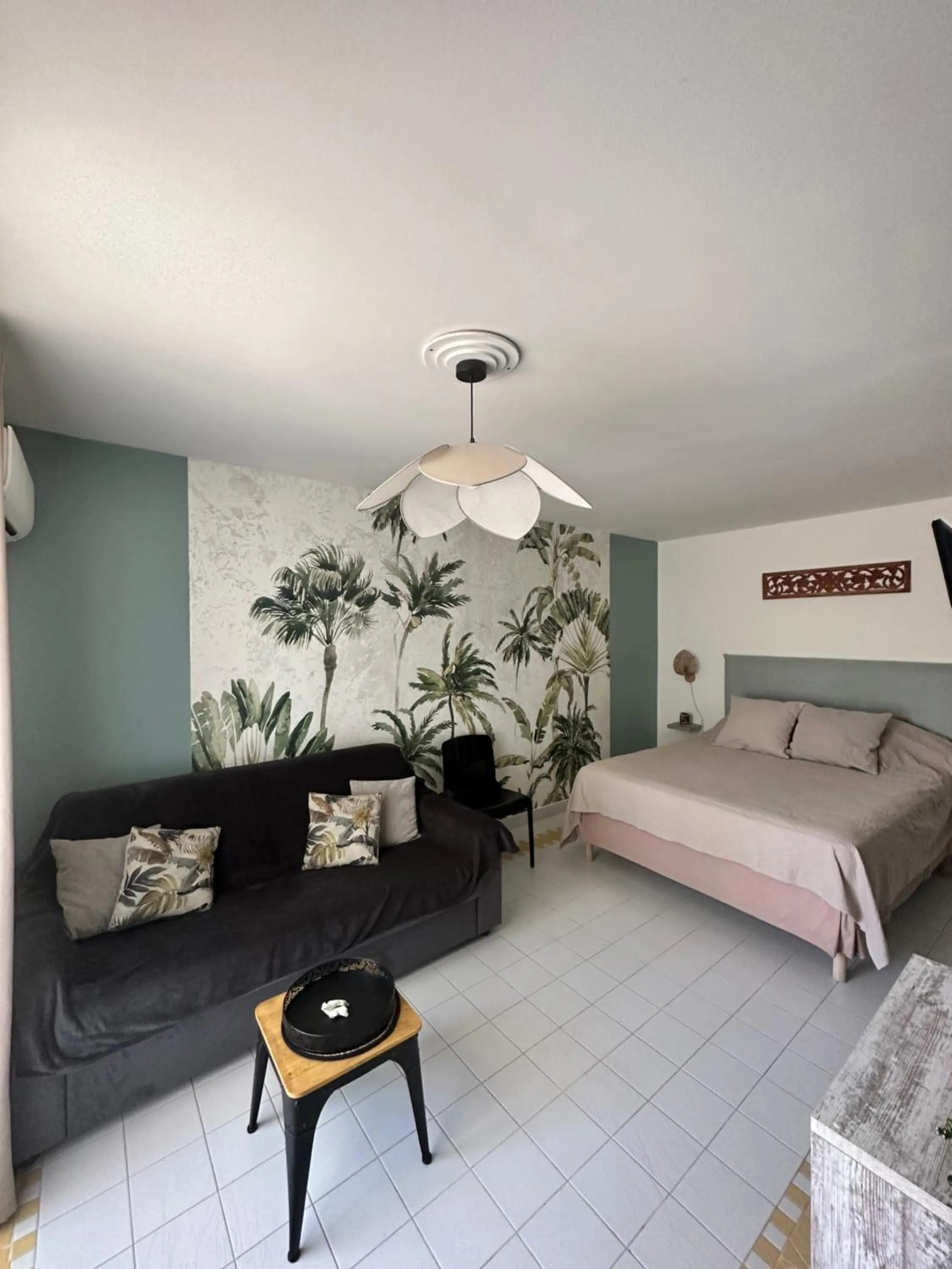 Bed in Nouveau le Ti Merveilleux du Manganao, accès plage