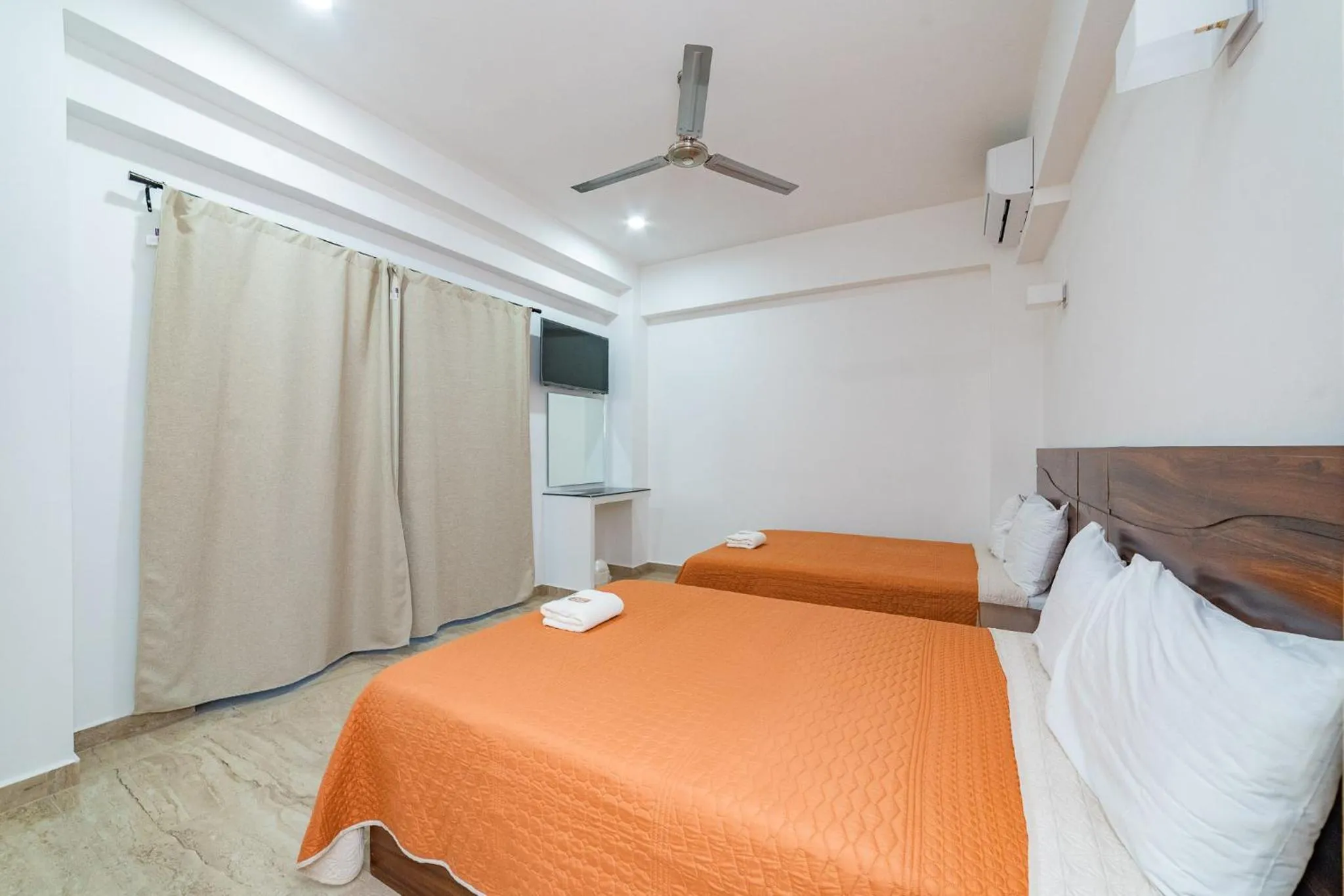 Bed in Mi Querida Maribel Hotel