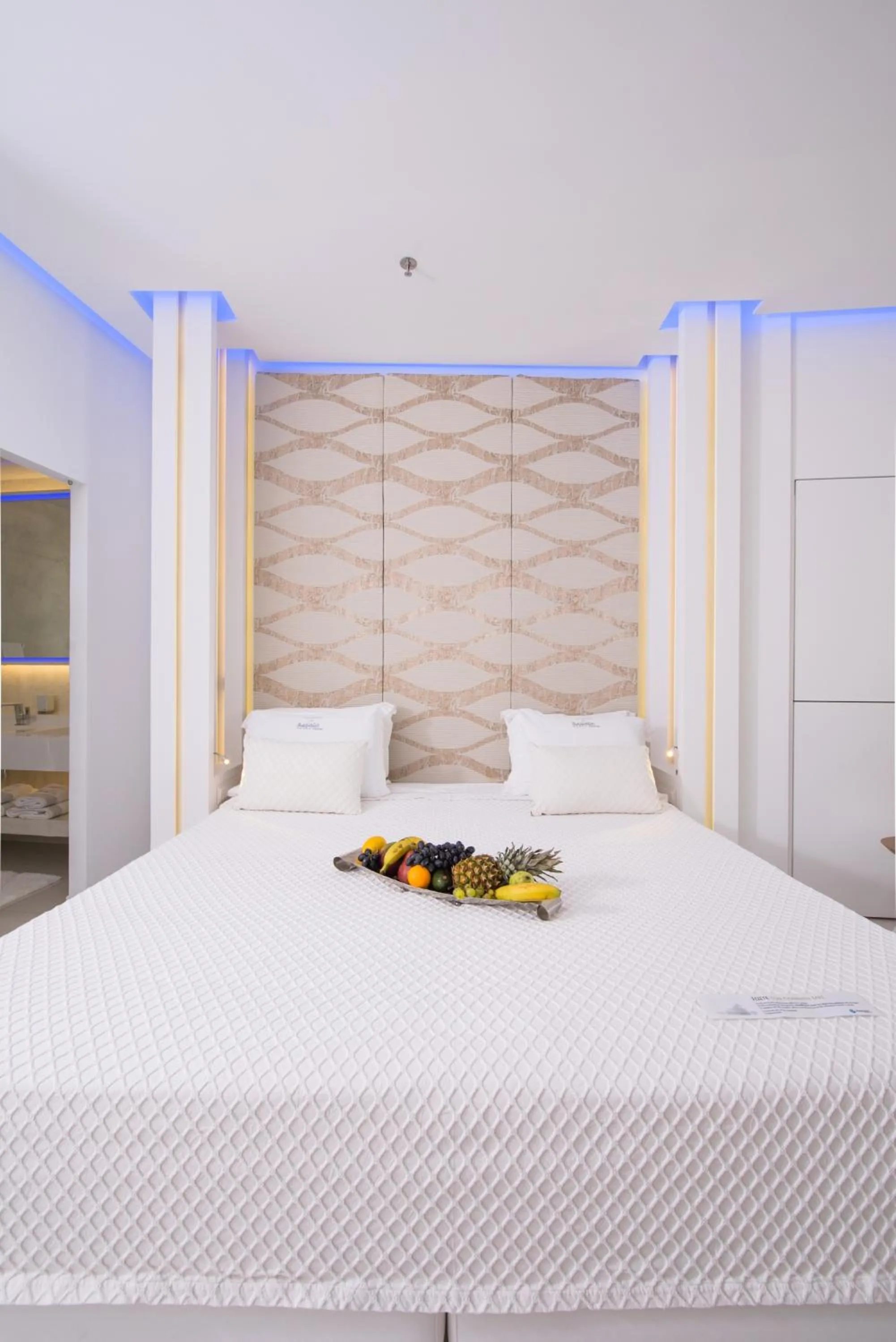 Bed in Aegialis Hotel & Spa