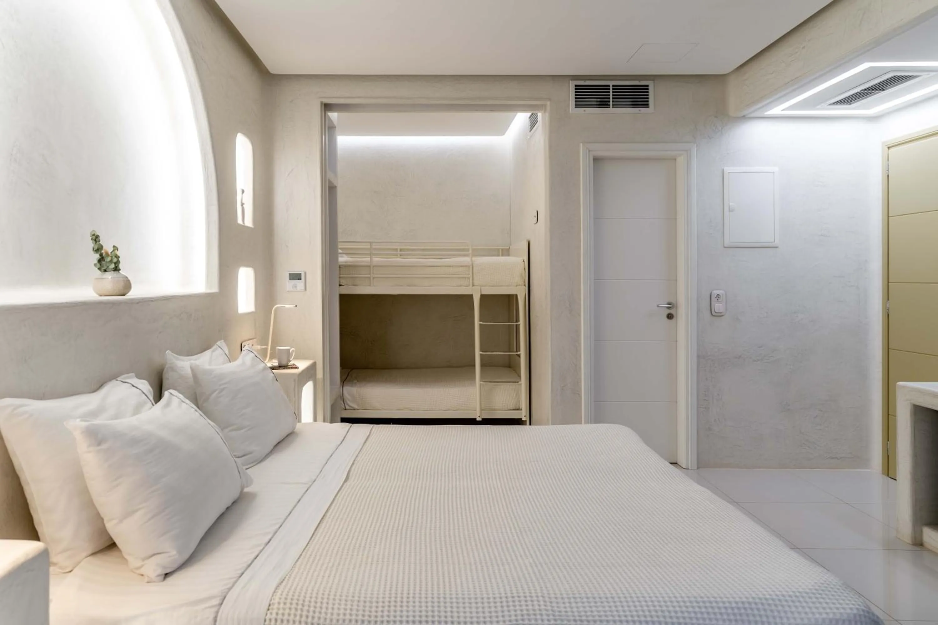 Bed in Aegialis Hotel & Spa