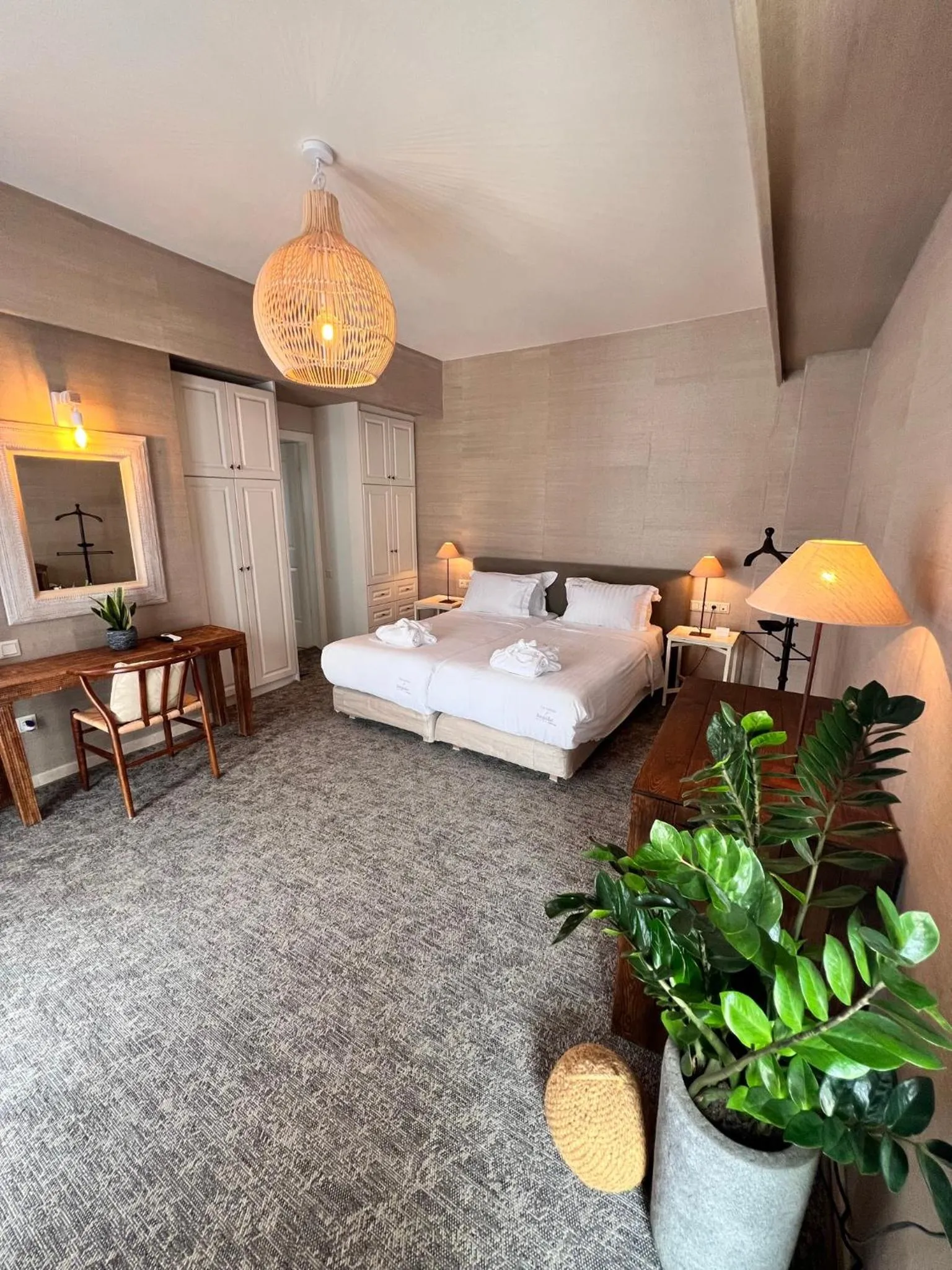 Bed in Aegialis Hotel & Spa