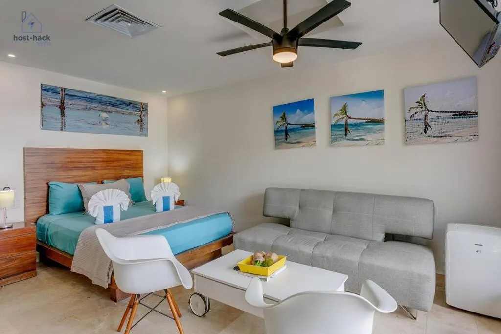 TV and multimedia in Dpto a 5 min de la Playa con Piscina y Rooftop