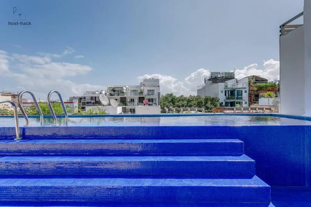 Swimming pool in Dpto a 5 min de la Playa con Piscina y Rooftop