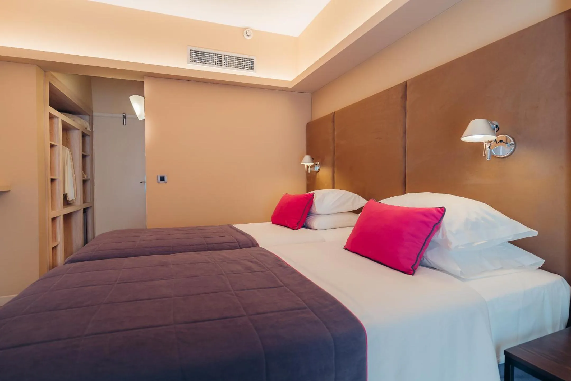 Bed in Herodion Hotel