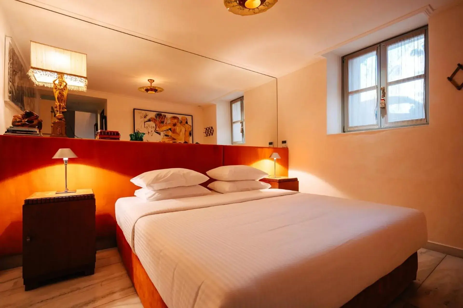 Bed in Herodion Hotel Bed in Herodion Hotel