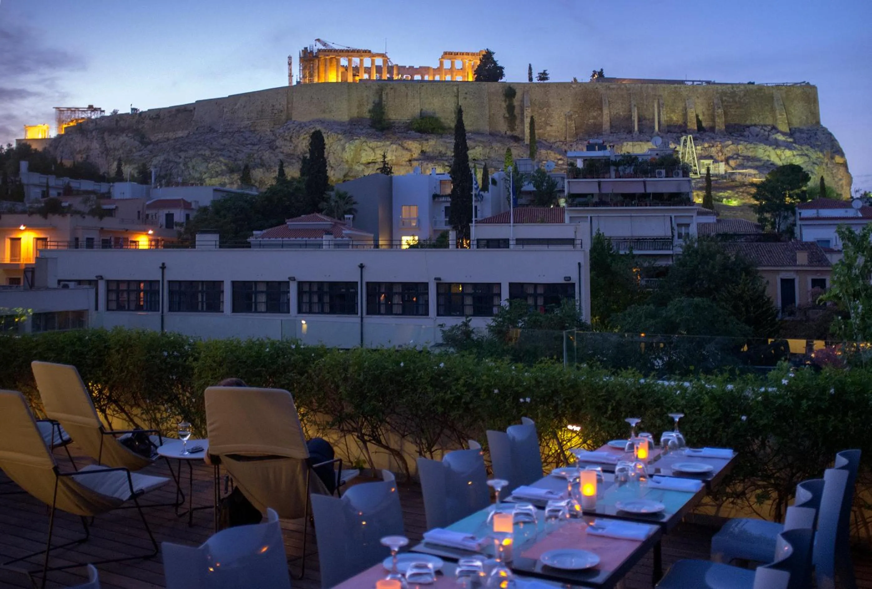 Restaurant/places to eat in Herodion Hotel