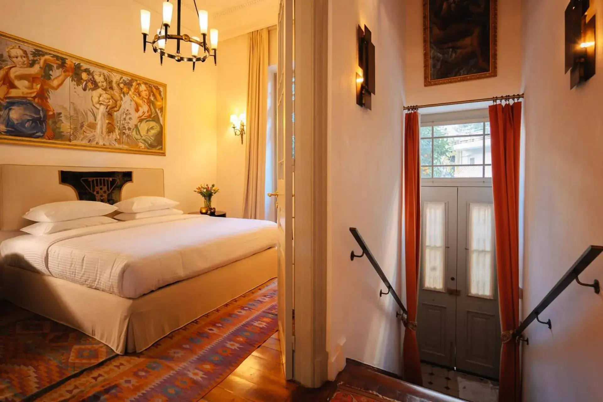 Bed in Herodion Hotel Bed in Herodion Hotel