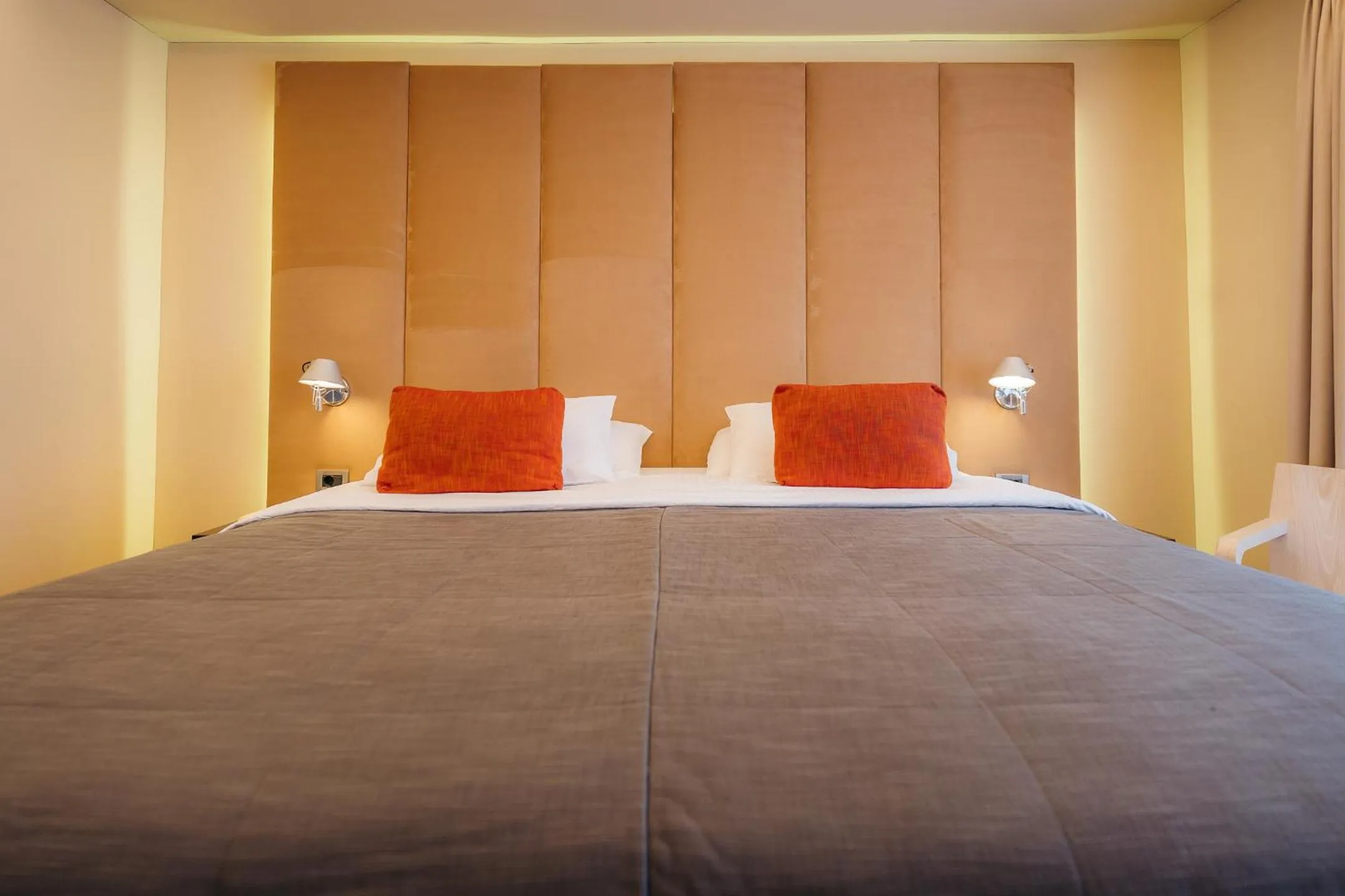 Bed in Herodion Hotel