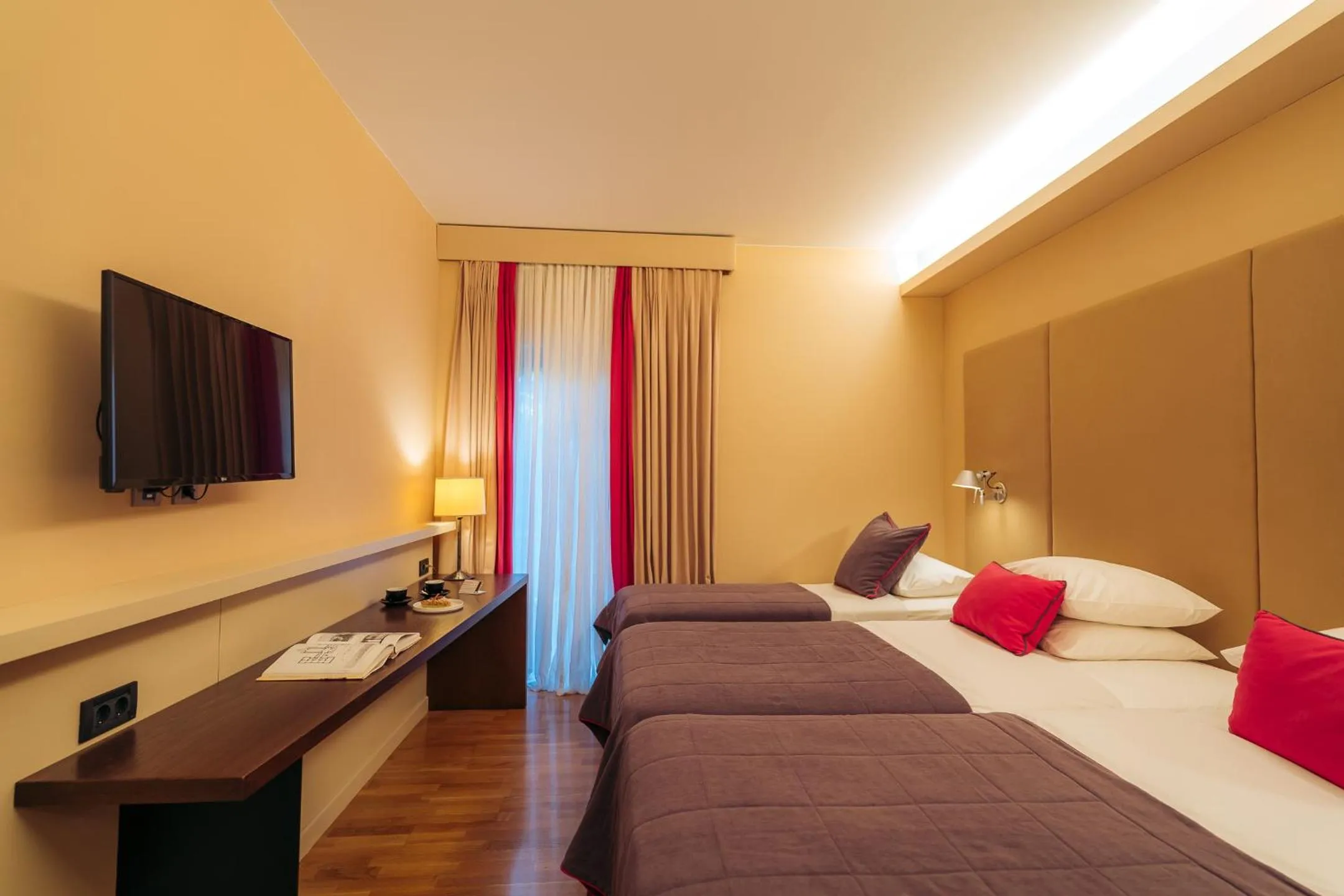 Bed in Herodion Hotel