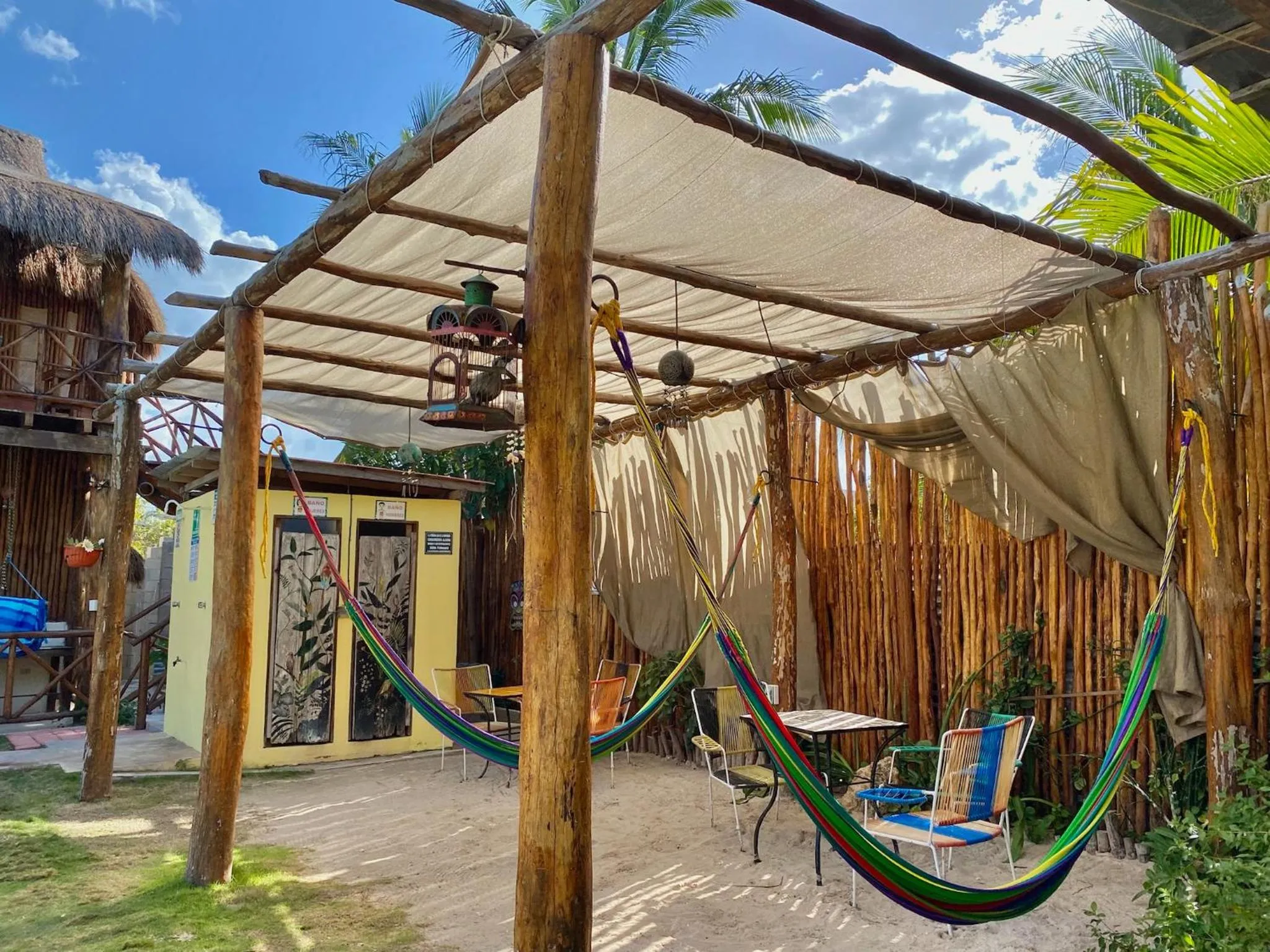 Garden in Cabañas Frida