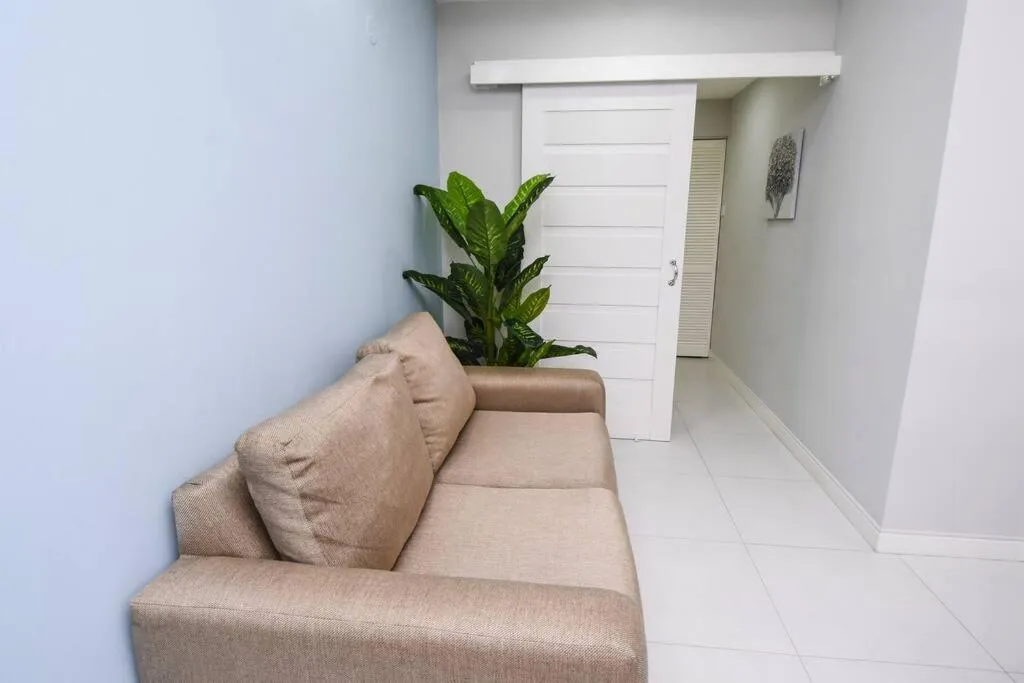 Seating area in City Edge La Vie