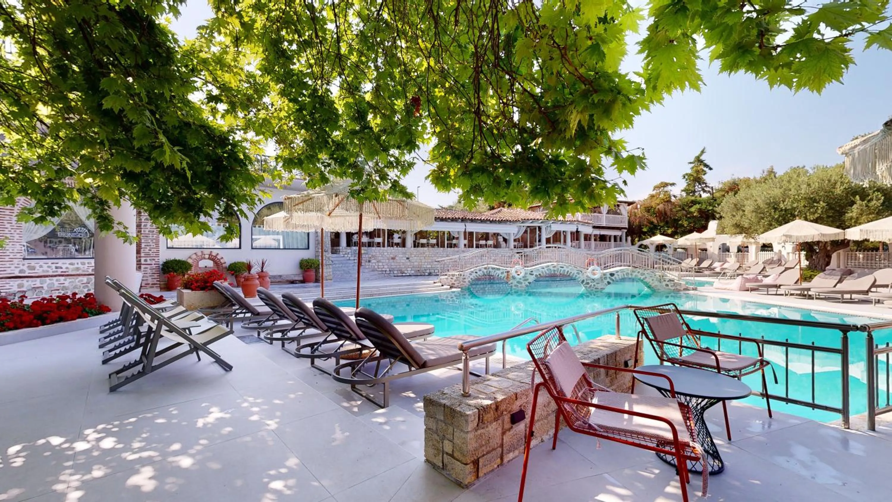 Lounge or bar in Acrotel Athena Pallas & Residence