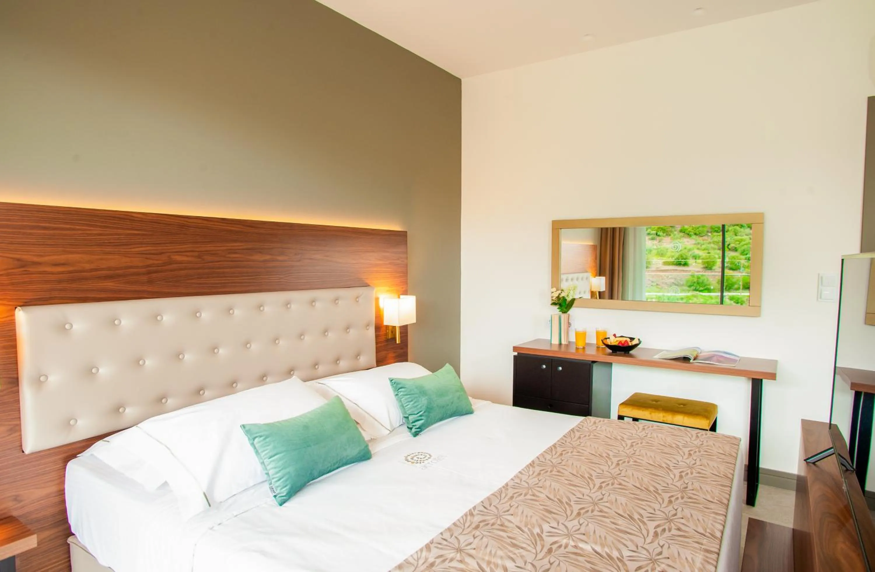 Bedroom, Bed in Acrotel Athena Pallas & Residence