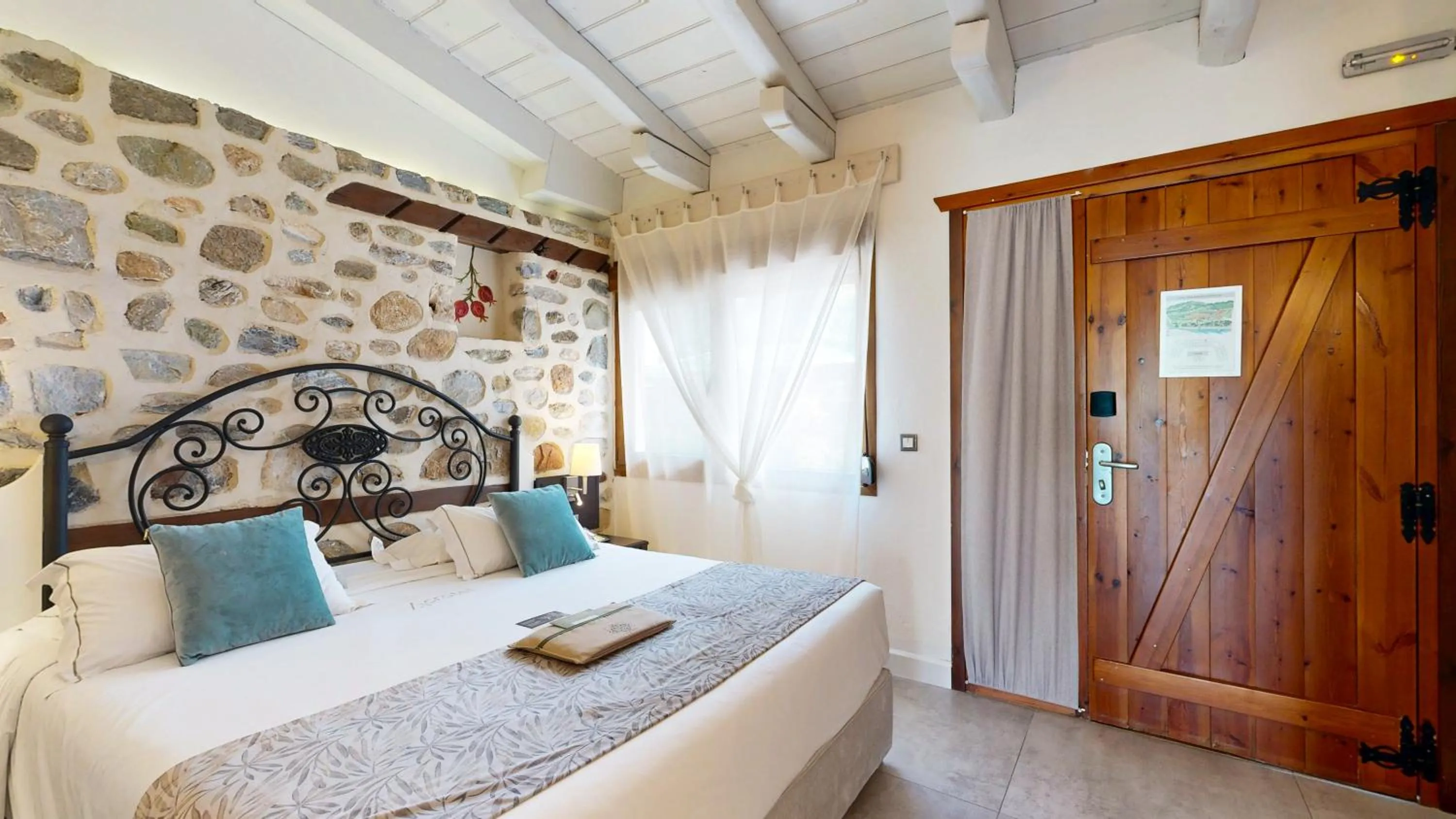 Bed in Acrotel Athena Pallas & Residence