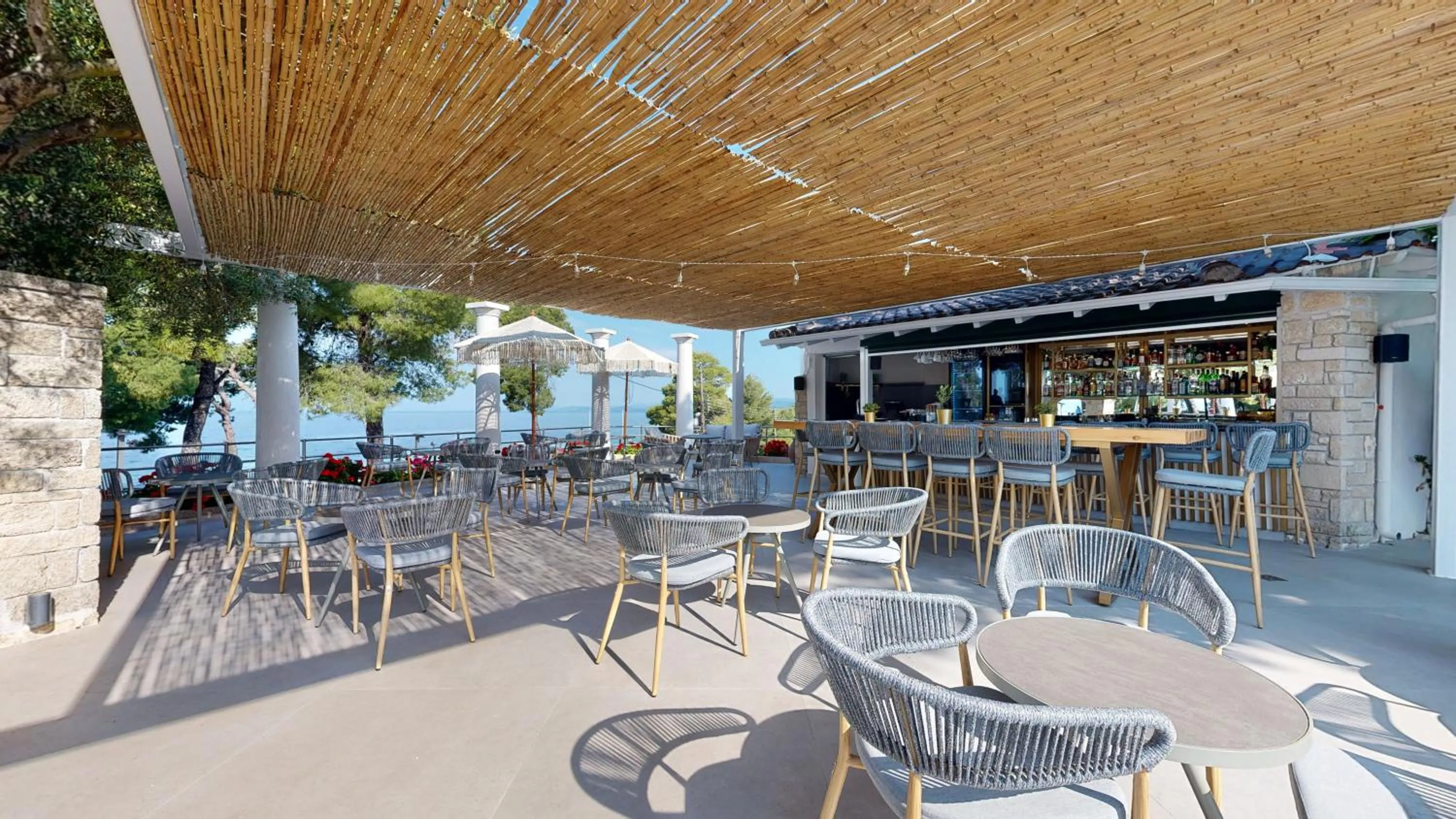 Lounge or bar in Acrotel Athena Pallas & Residence