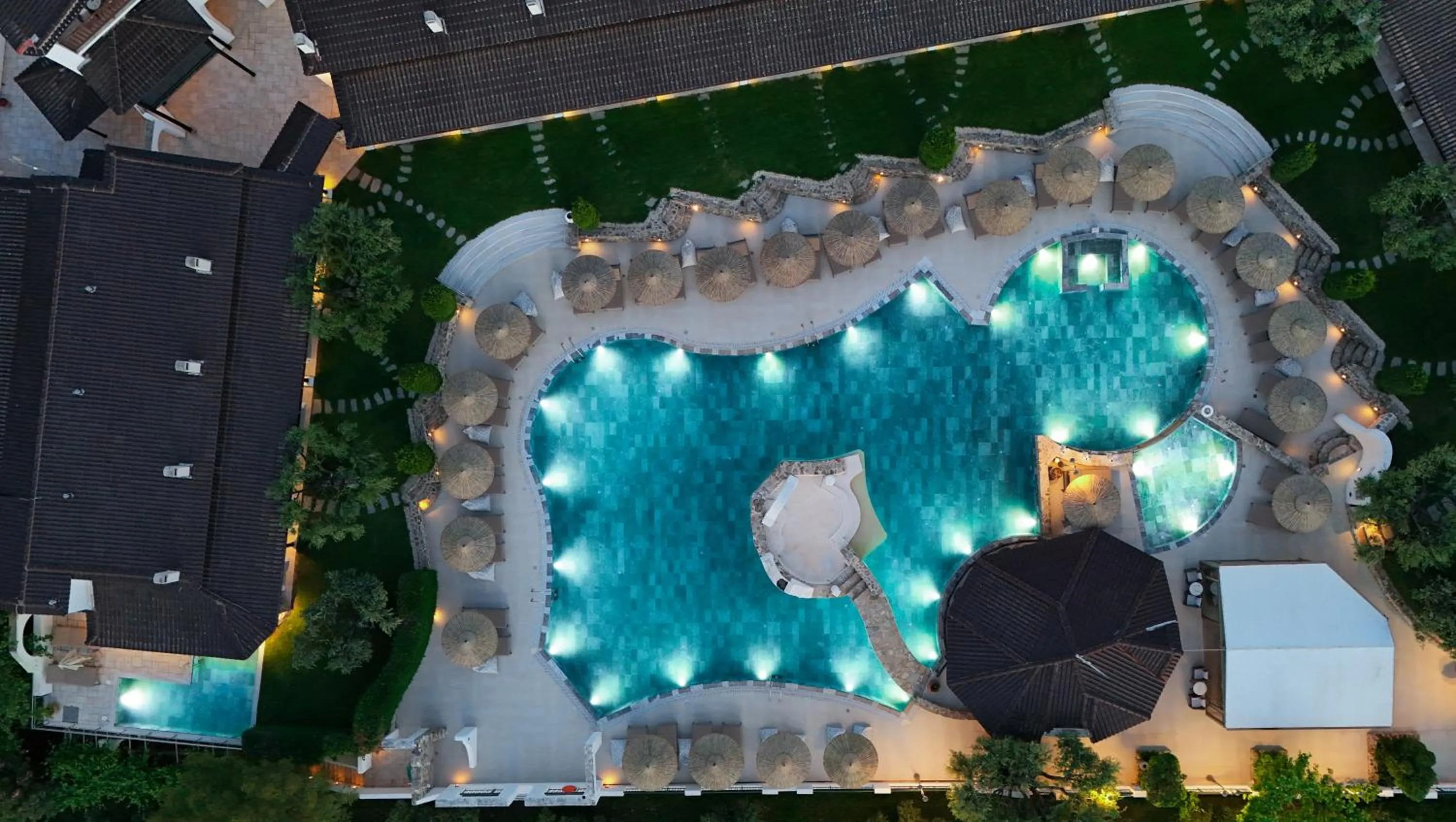 Swimming pool in Acrotel Athena Pallas & Residence