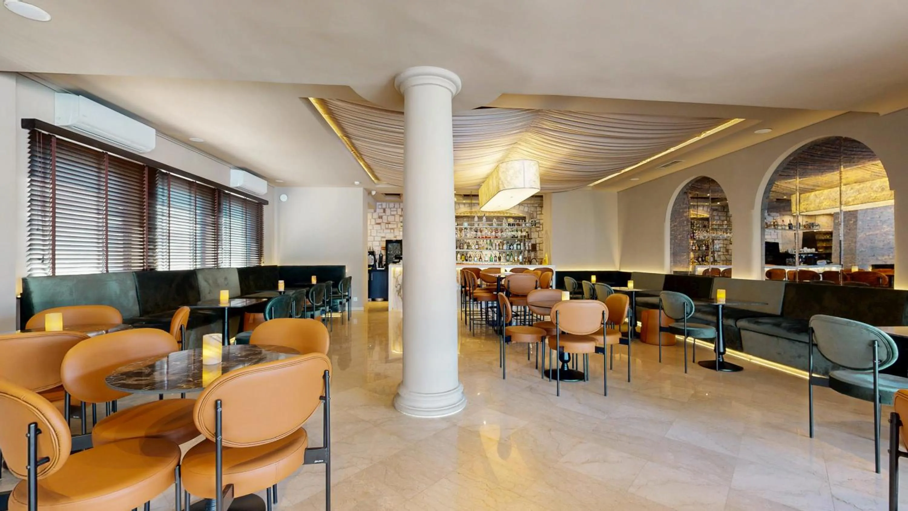 Lounge or bar in Acrotel Athena Pallas & Residence