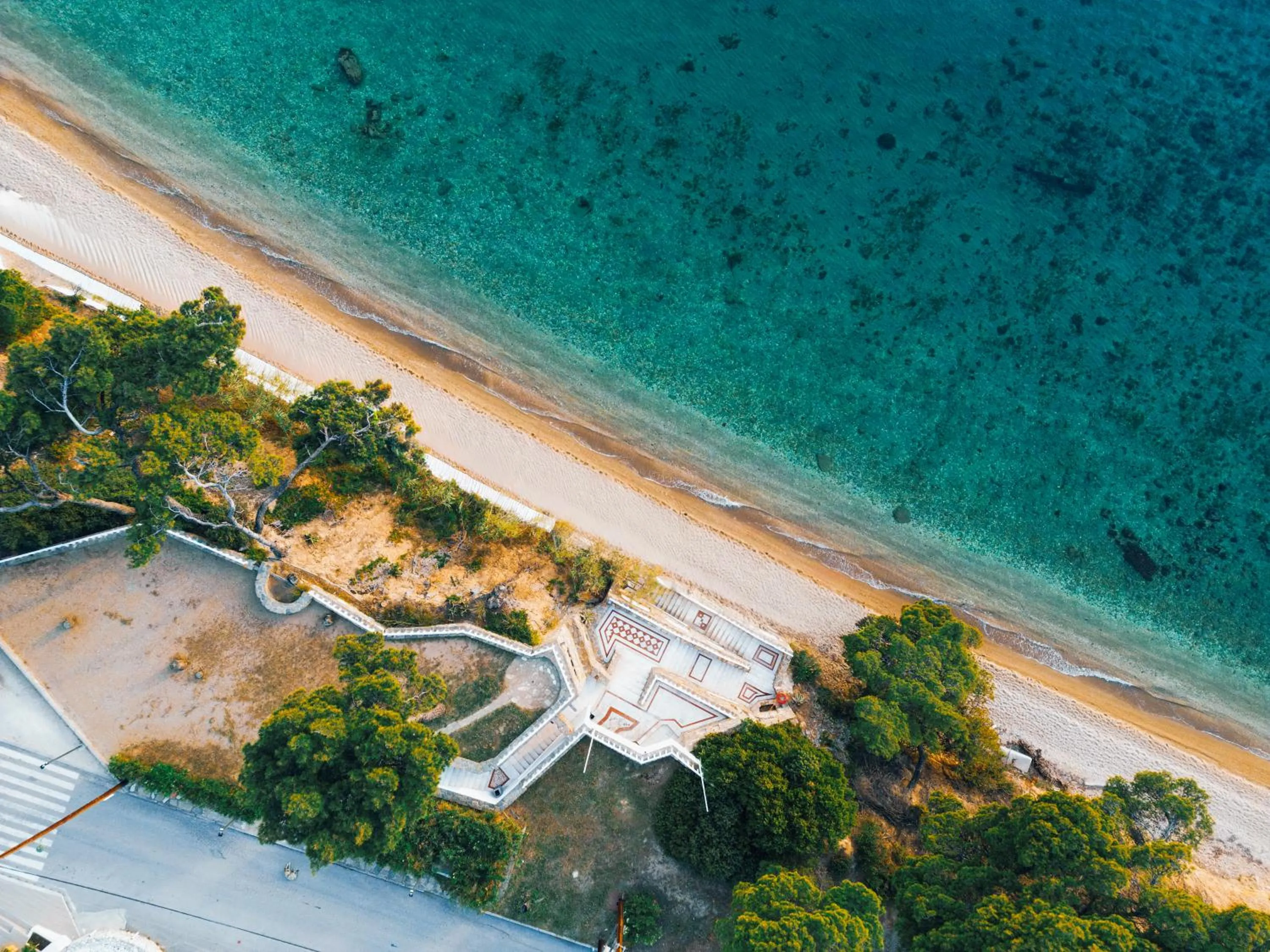 Beach in Acrotel Athena Pallas & Residence