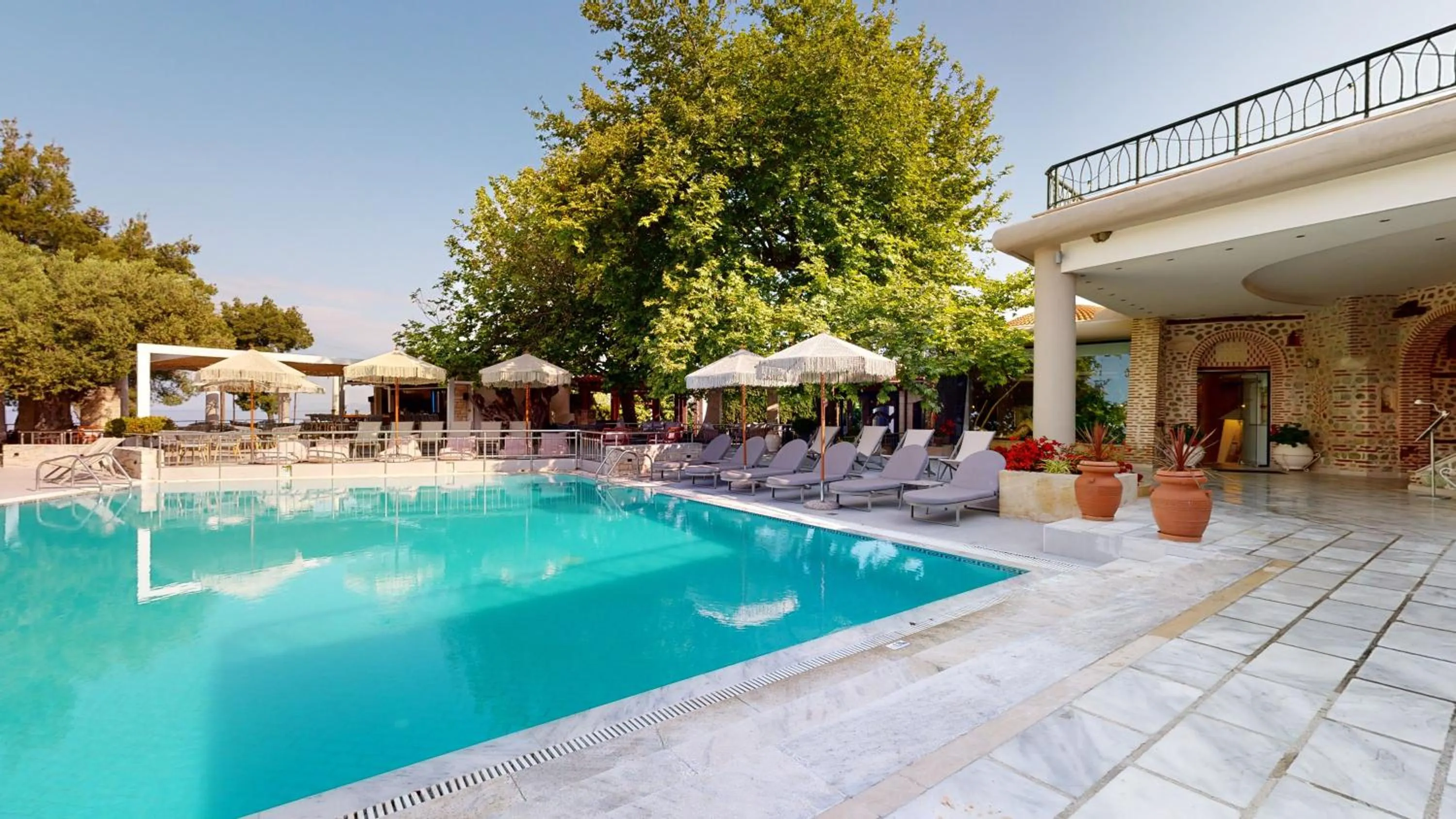 Swimming pool in Acrotel Athena Pallas & Residence