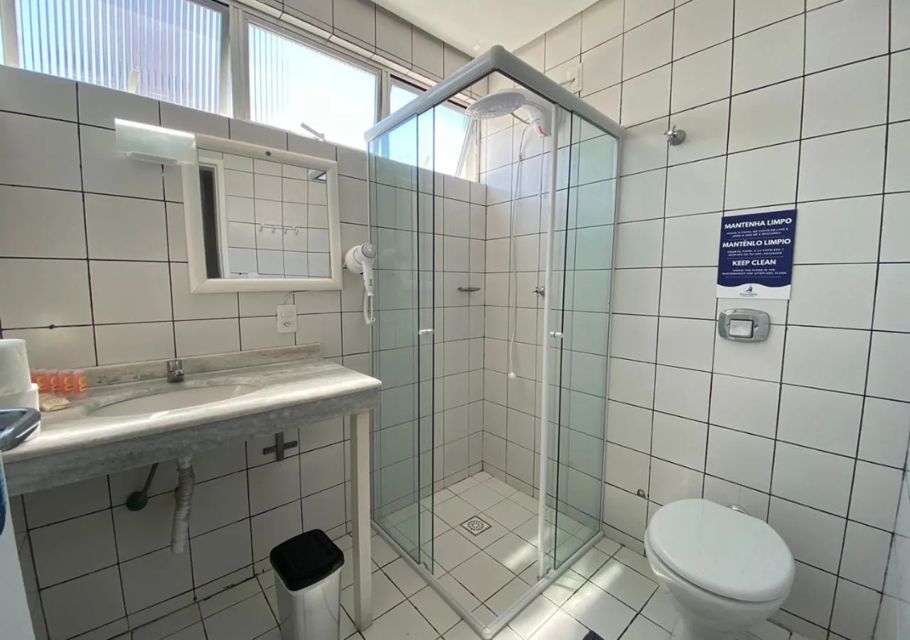 Bathroom in Ilha Forte Praia Hotel