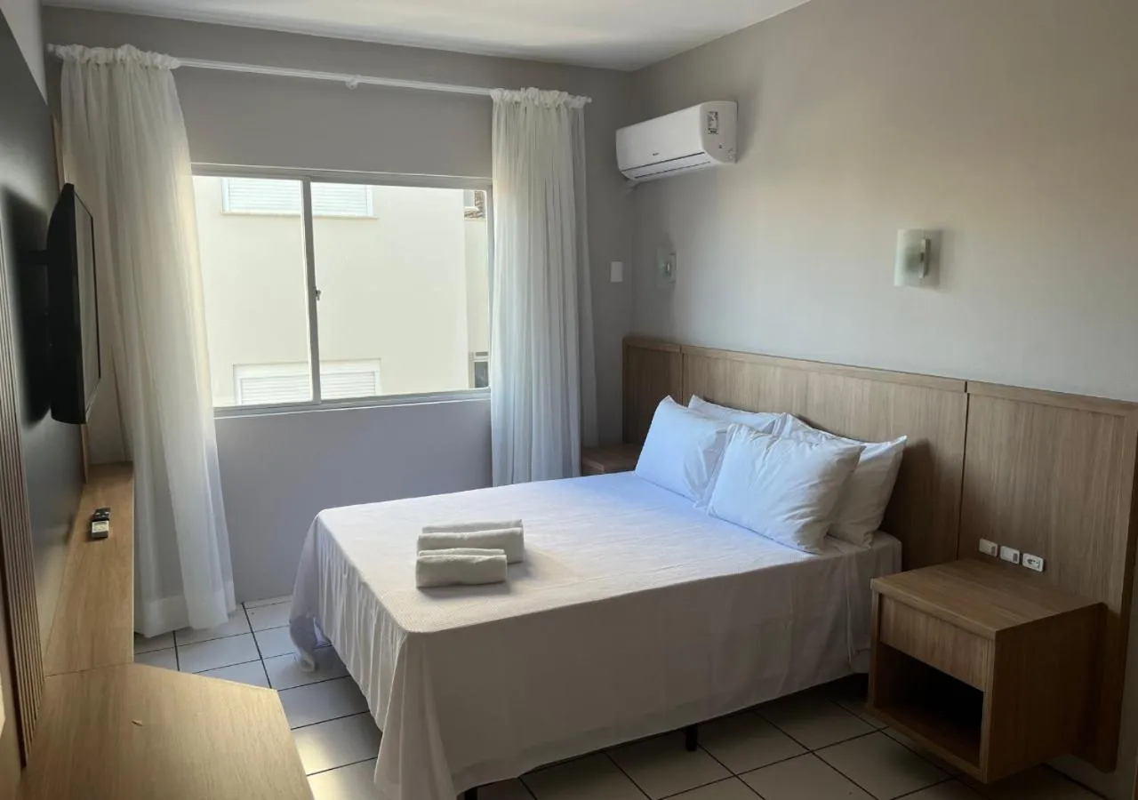 Photo of the whole room, Bed in Ilha Forte Praia Hotel