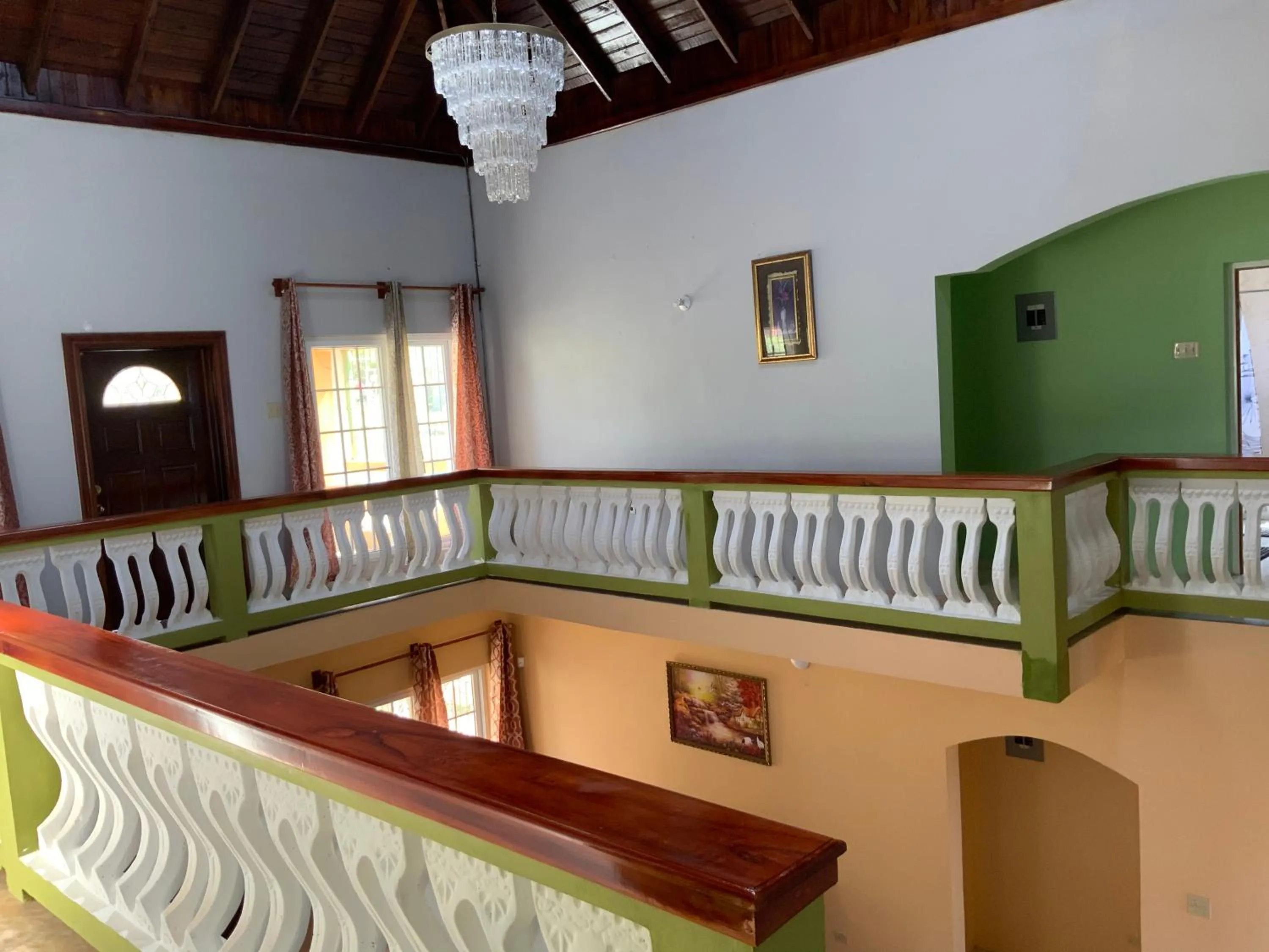 Living room in Poinciana House