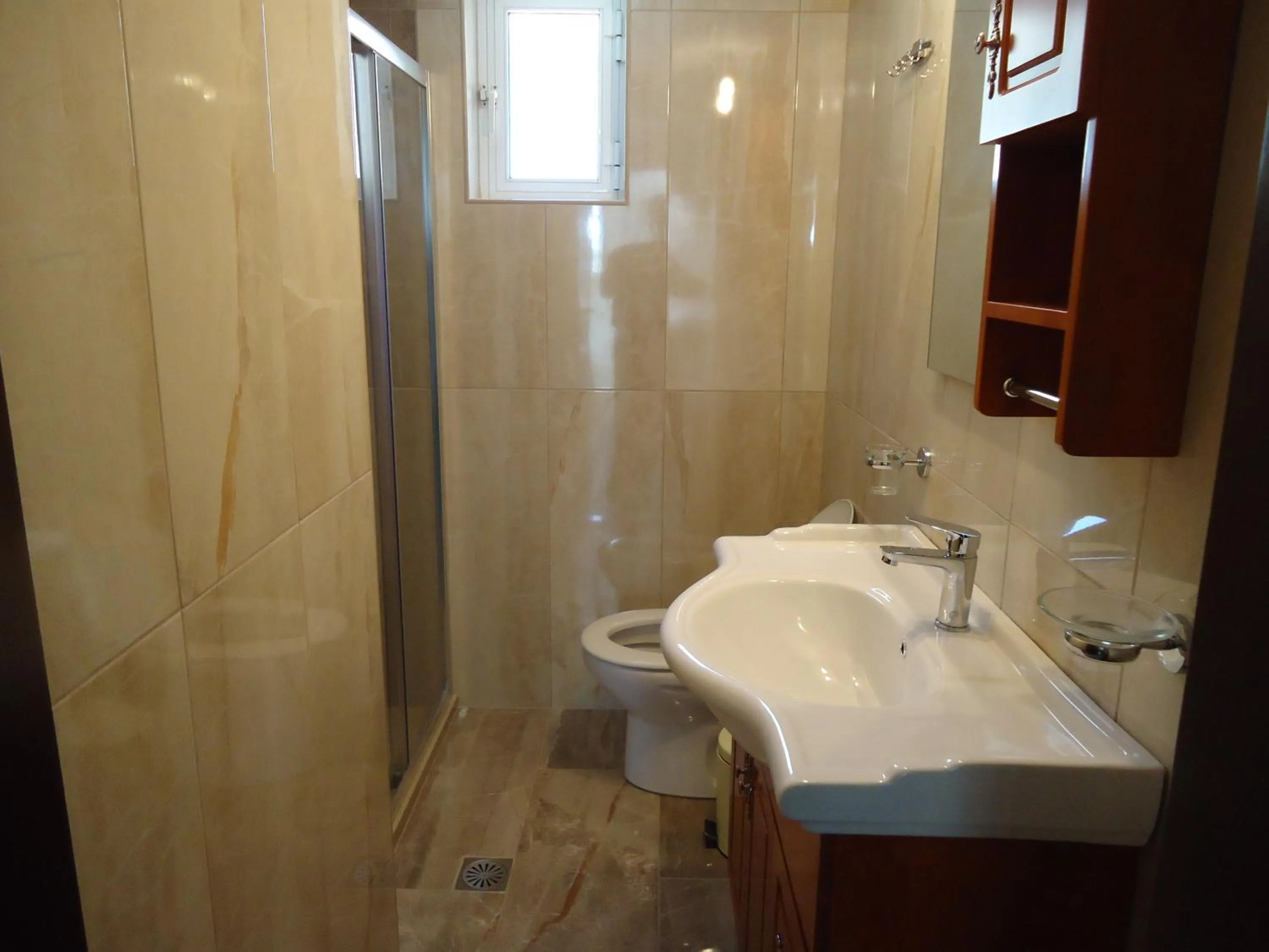 Bathroom in Vangelis Villas