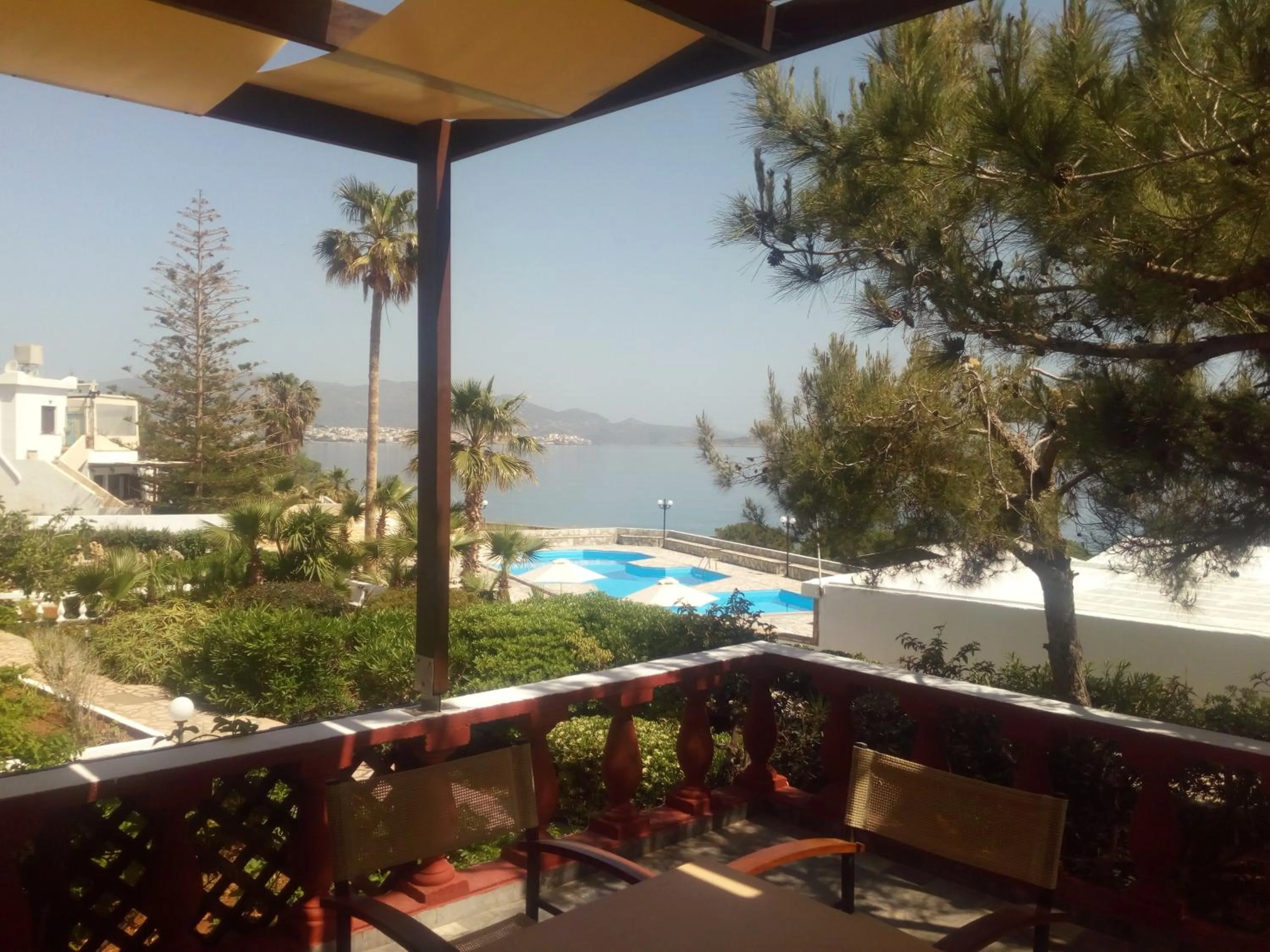 Balcony/Terrace in Vangelis Villas