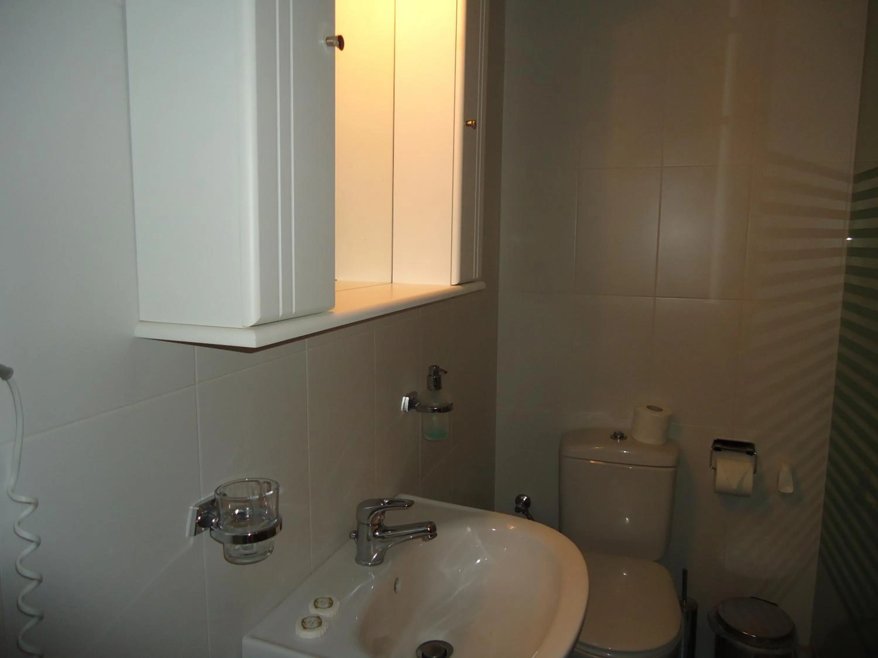 Bathroom in Vangelis Villas