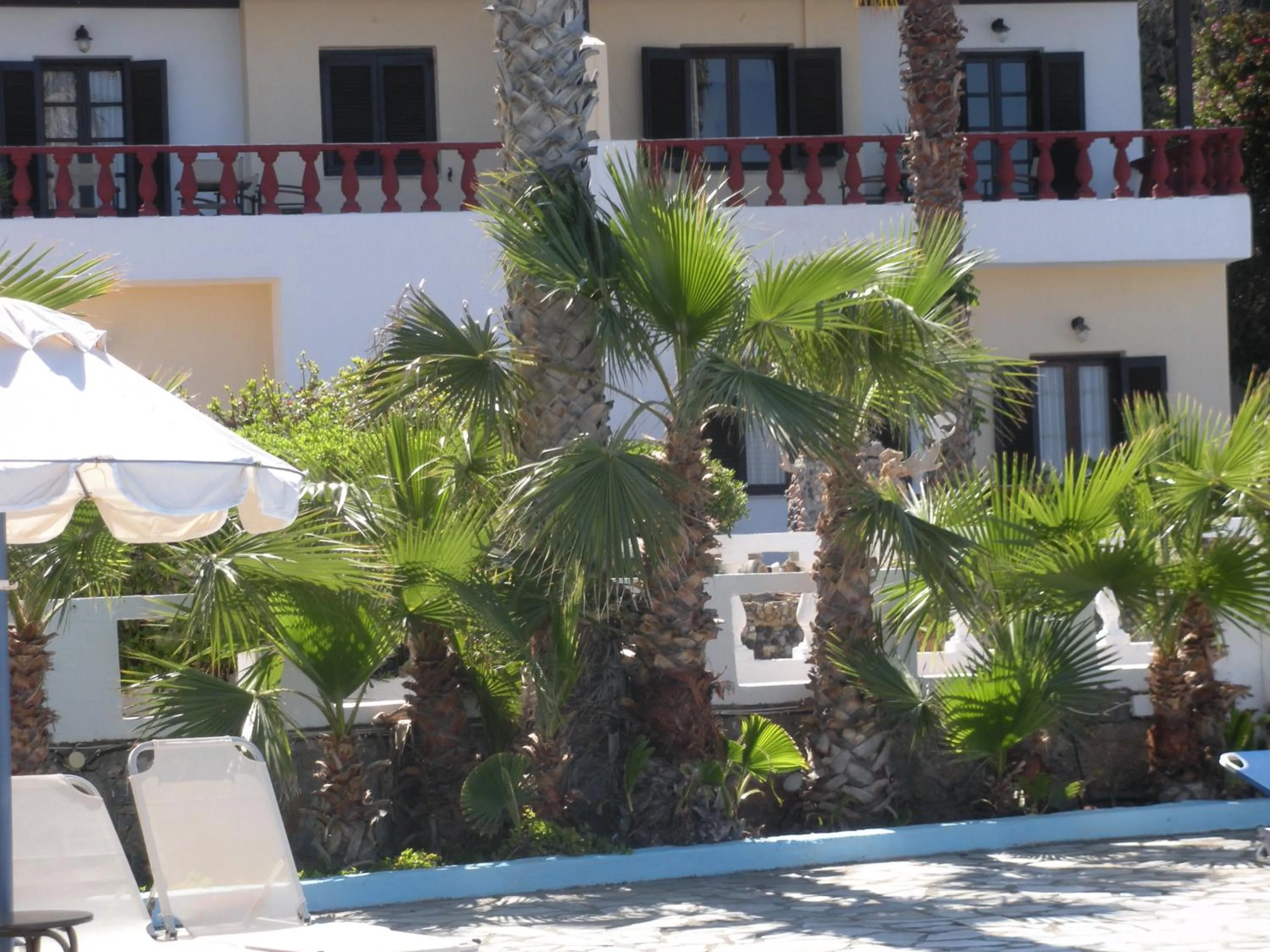 Decorative detail in Vangelis Villas