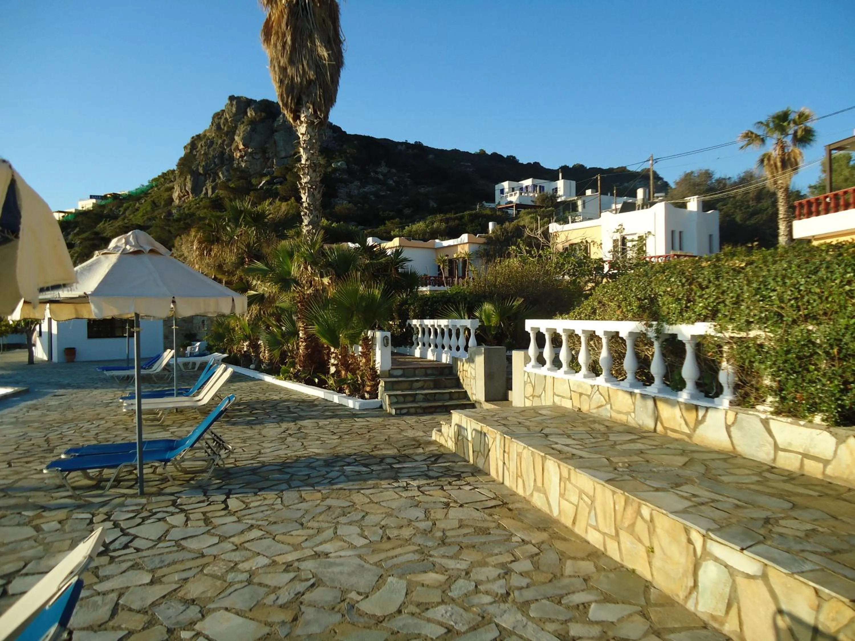 Balcony/Terrace in Vangelis Villas
