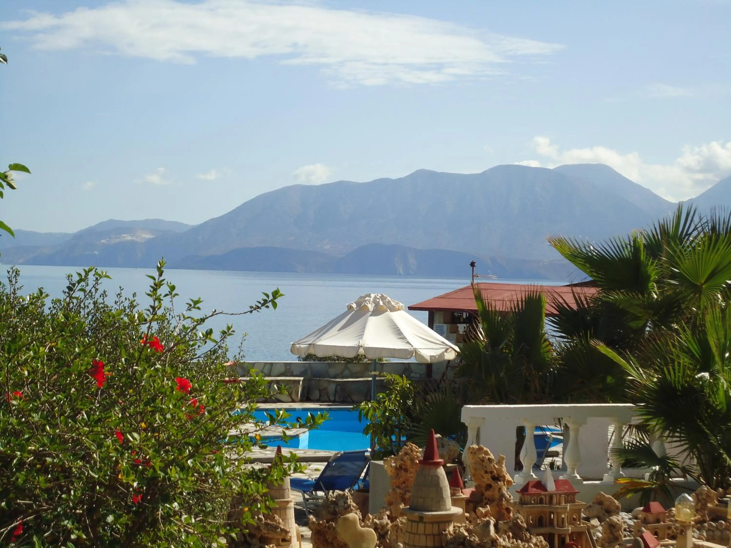 Decorative detail in Vangelis Villas