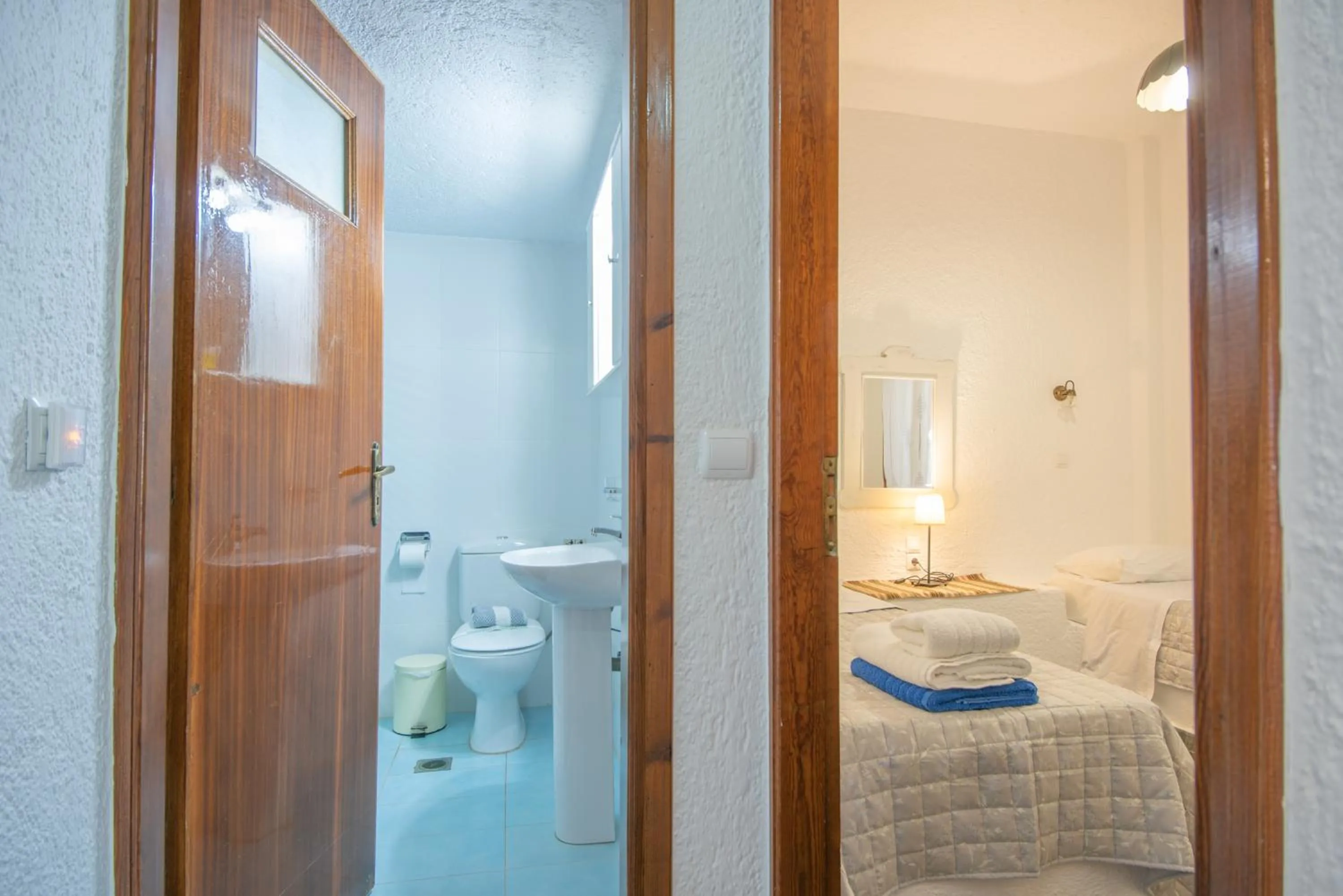 Bathroom in Vangelis Villas