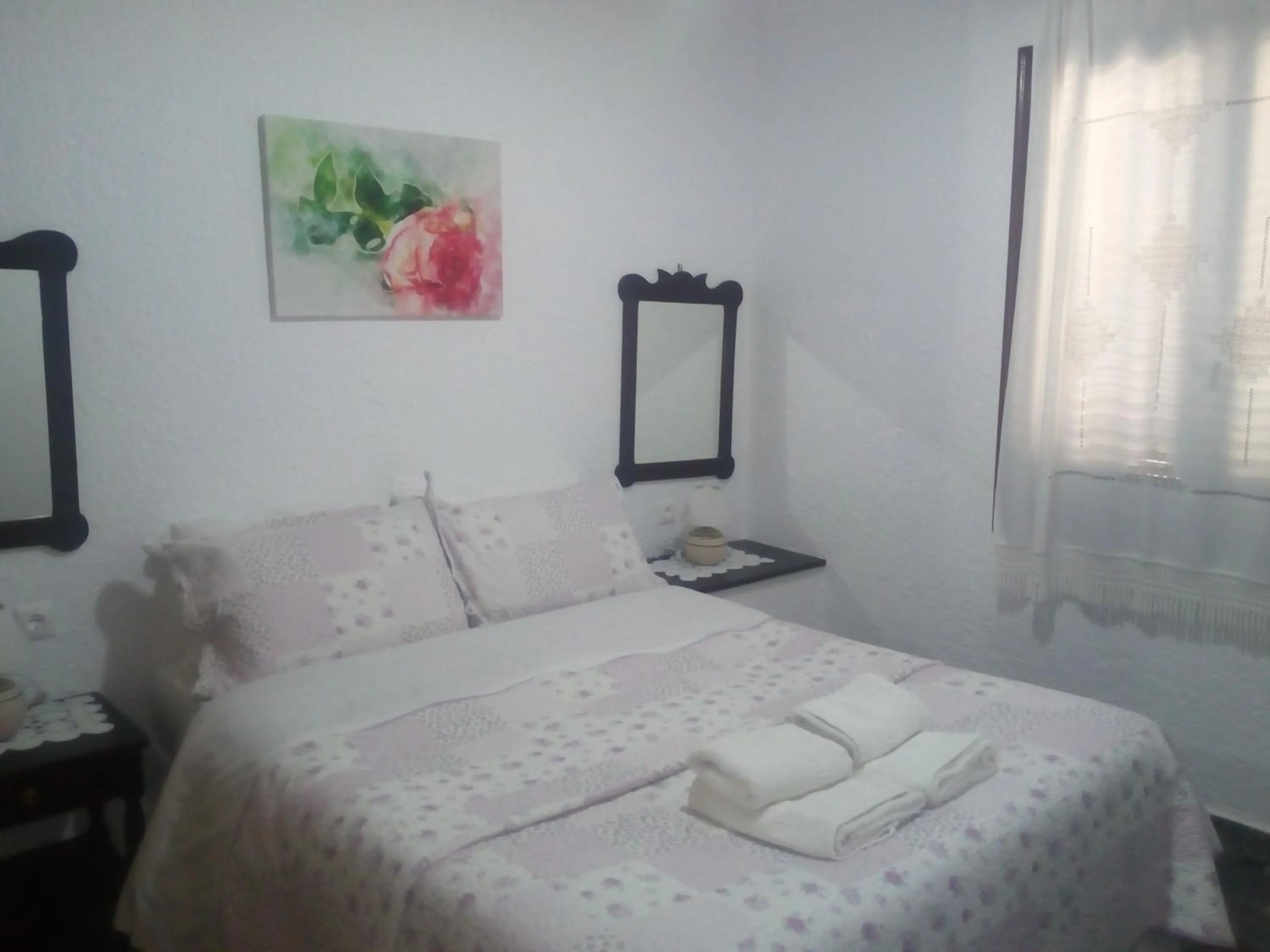 Bedroom, Bed in Vangelis Villas