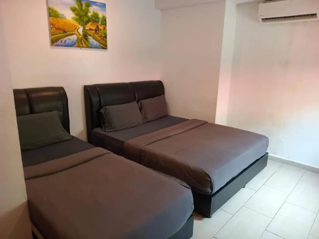 Bed in MRJ Hotel Wakaf Che Yeh 1