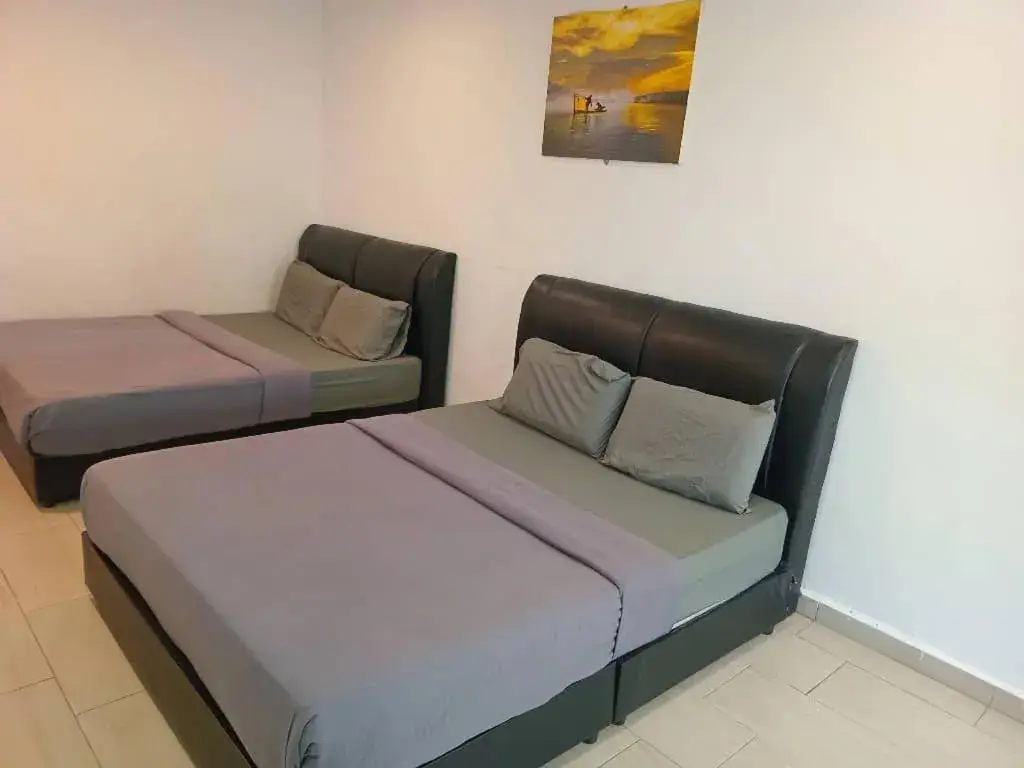 Bedroom, Bed in MRJ Hotel Wakaf Che Yeh 1 Bedroom, Bed in MRJ Hotel Wakaf Che Yeh 1