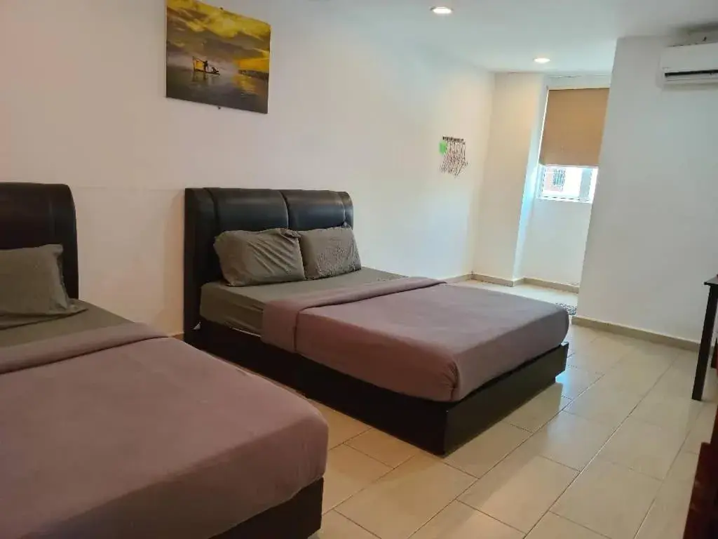 Bed in MRJ Hotel Wakaf Che Yeh 1 Bed in MRJ Hotel Wakaf Che Yeh 1