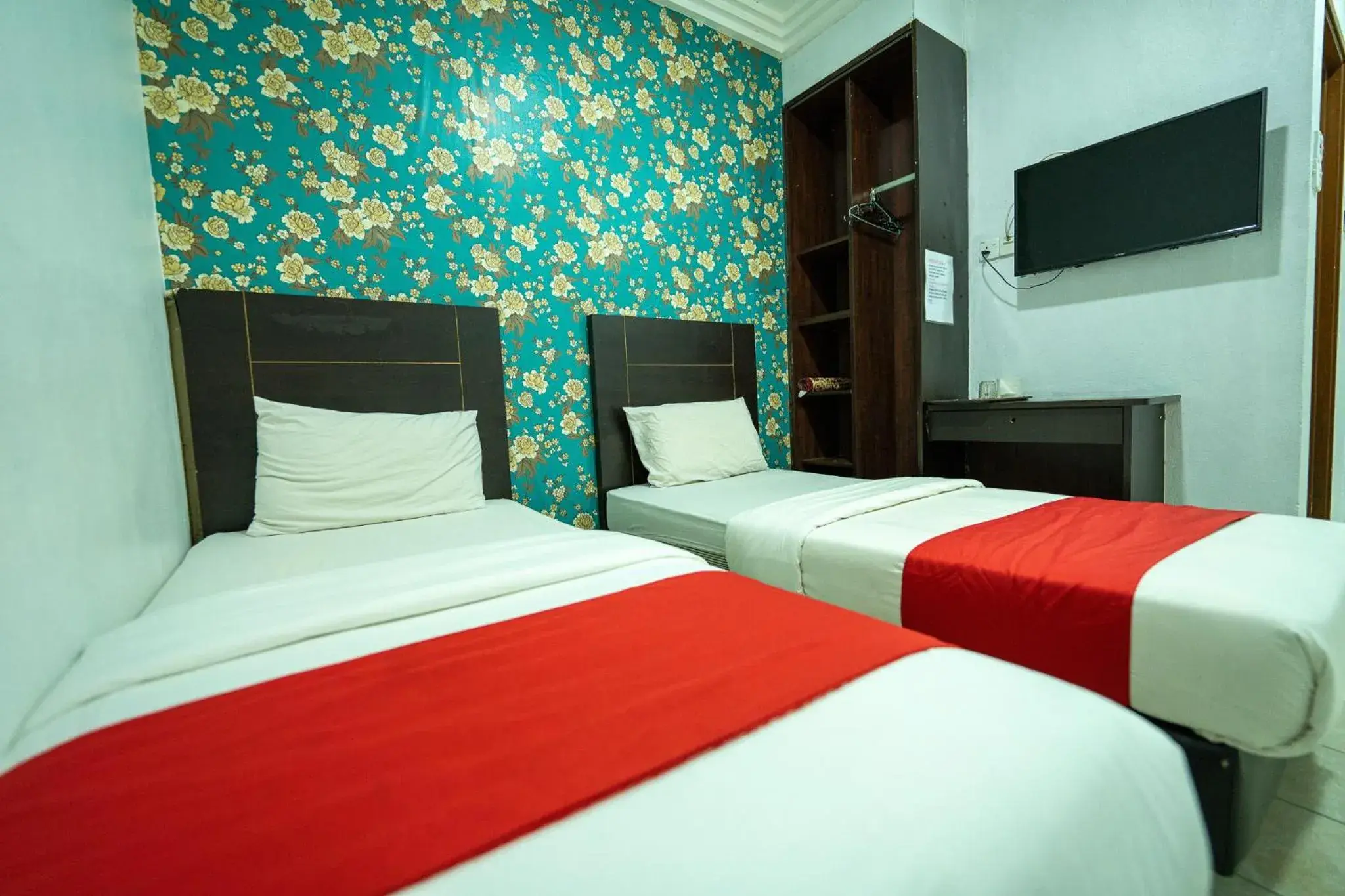 Bed in MRJ Hotel Wakaf Che Yeh 2 Bed in MRJ Hotel Wakaf Che Yeh 2